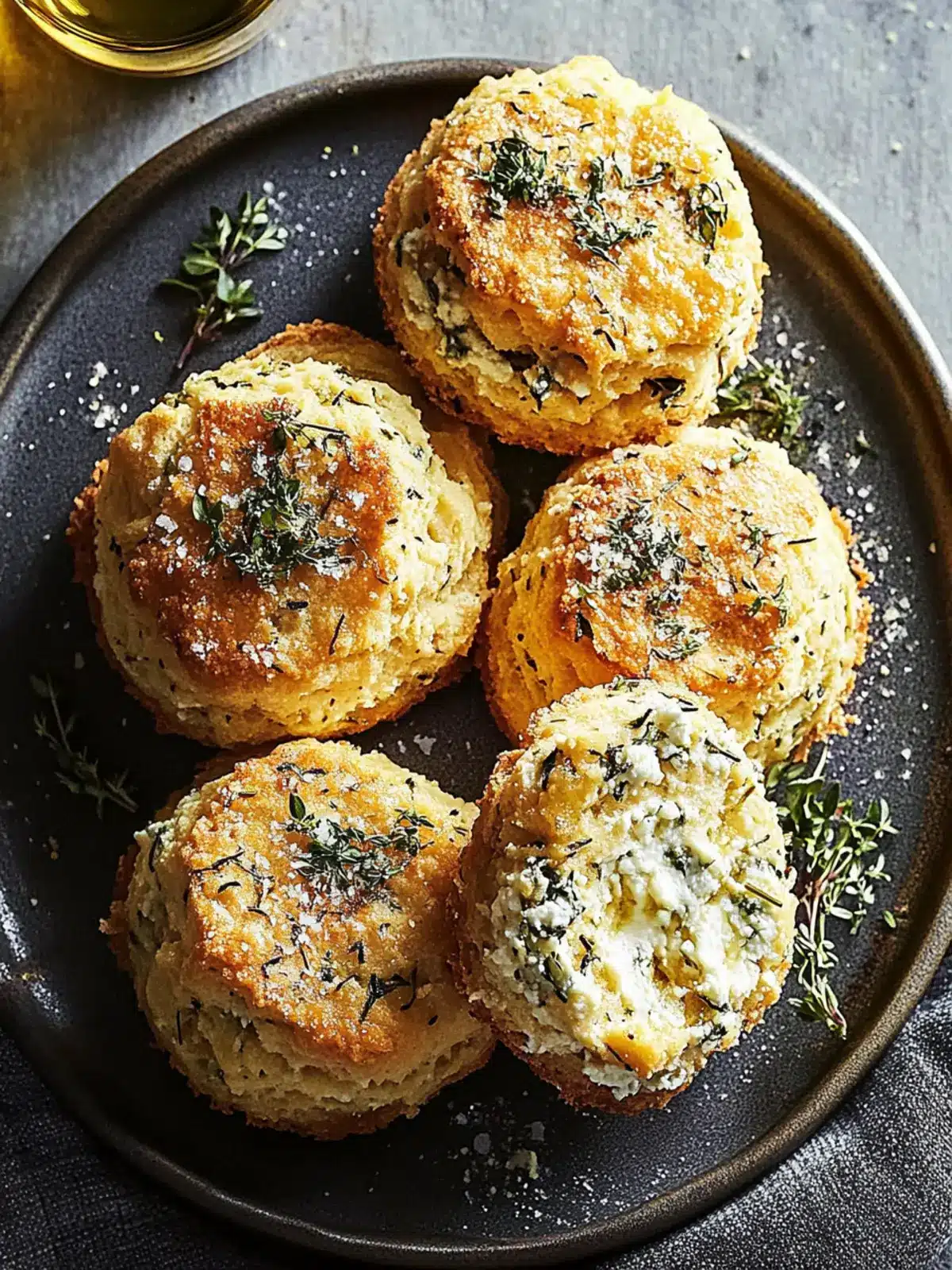 Herby Ricotta Biscuits