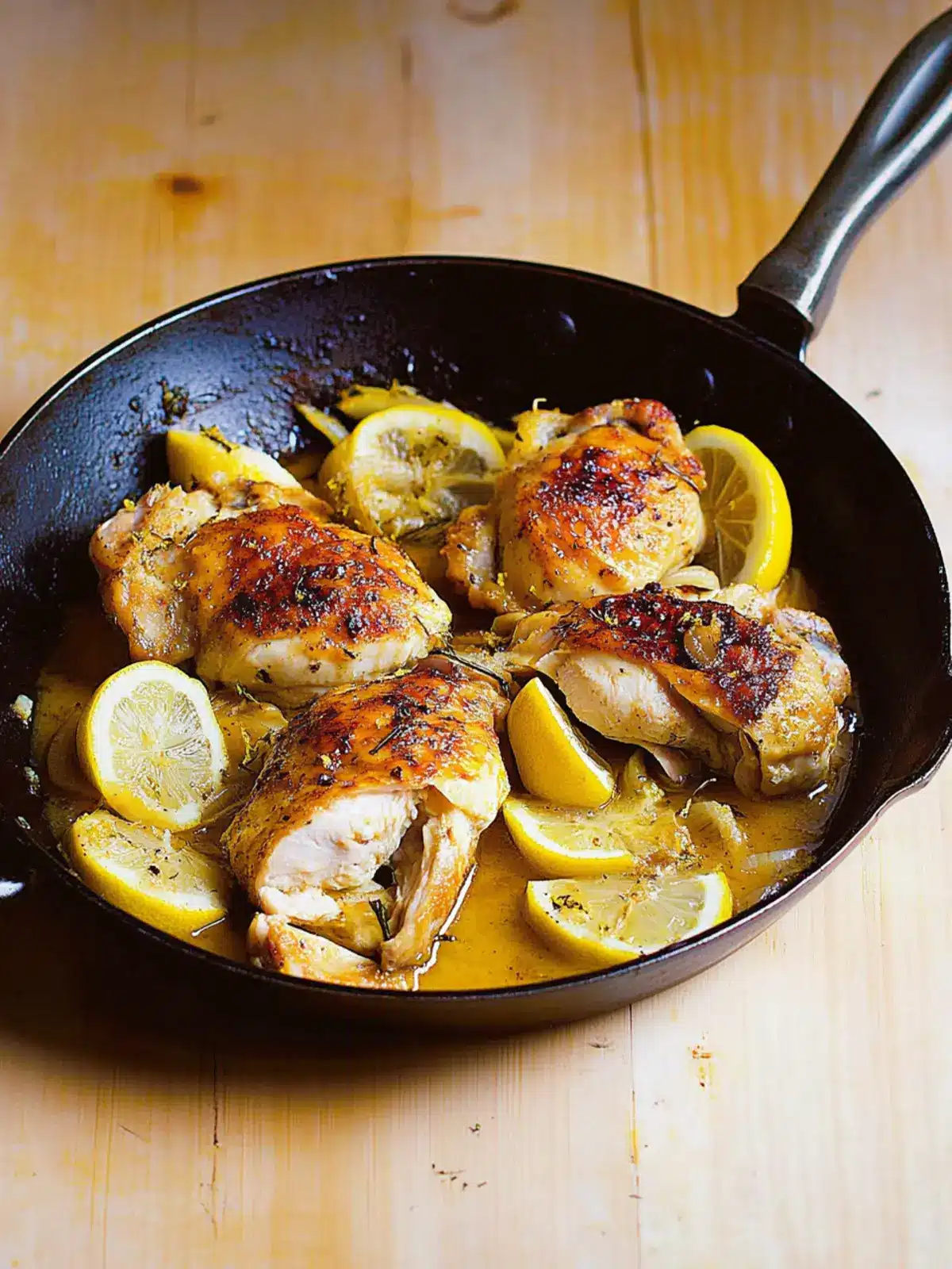 Ina Garten's Skillet-Roasted Lemon Chicken