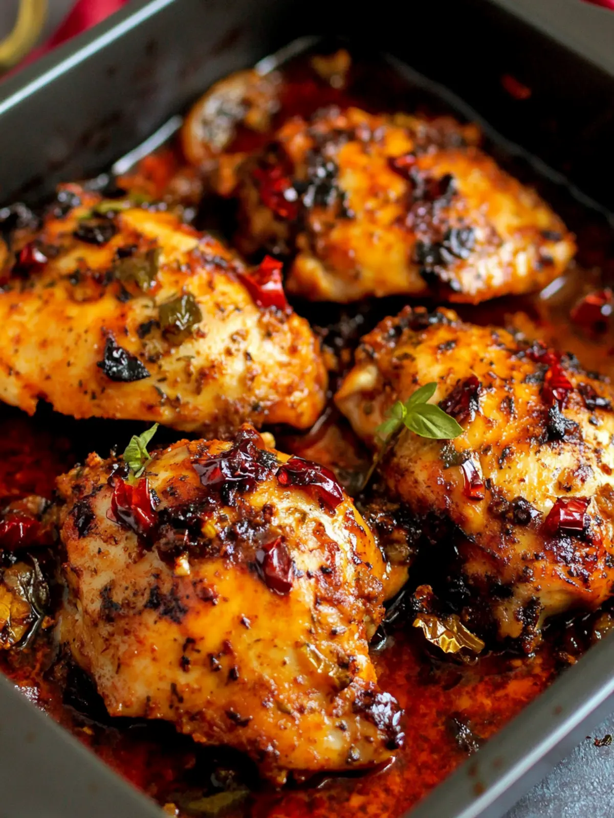 Spicy Mediterranean Chicken Thighs