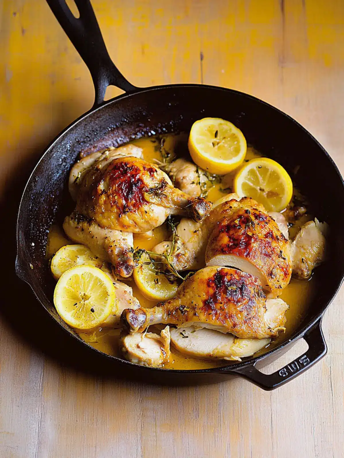 Ina Garten's Skillet-Roasted Lemon Chicken