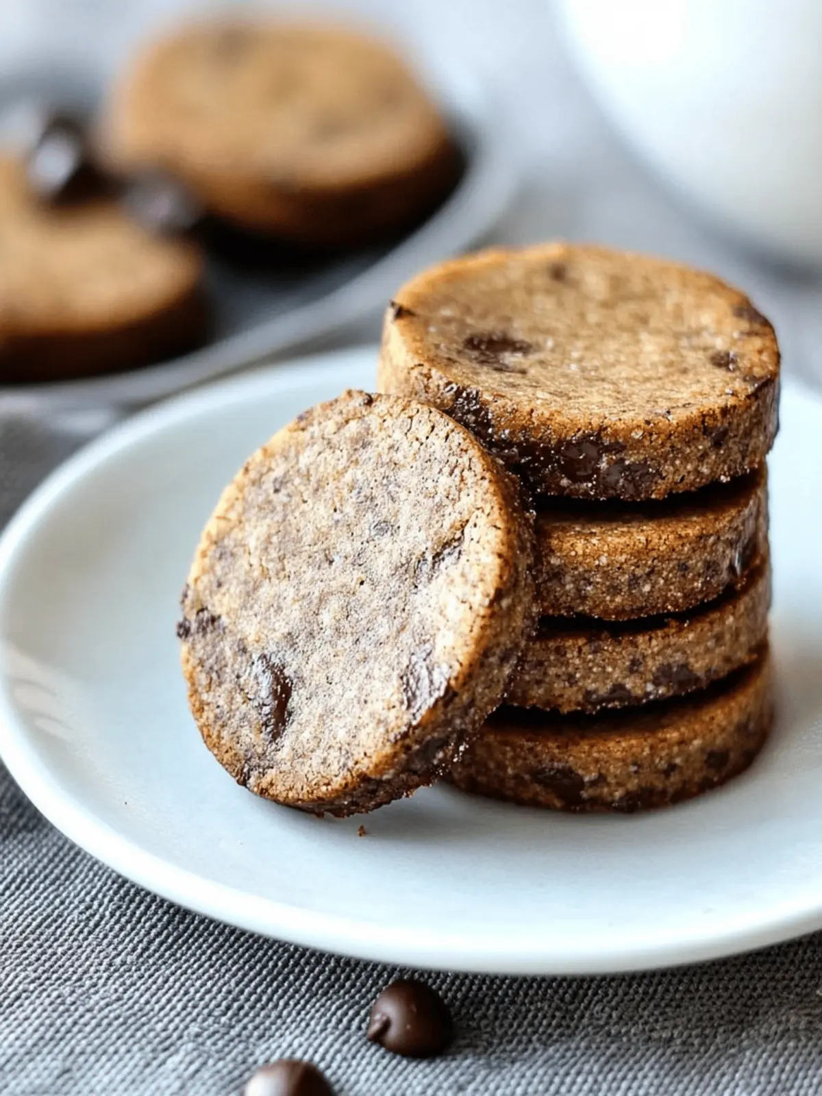 Espresso Chocolate SablÃ©s Cookies