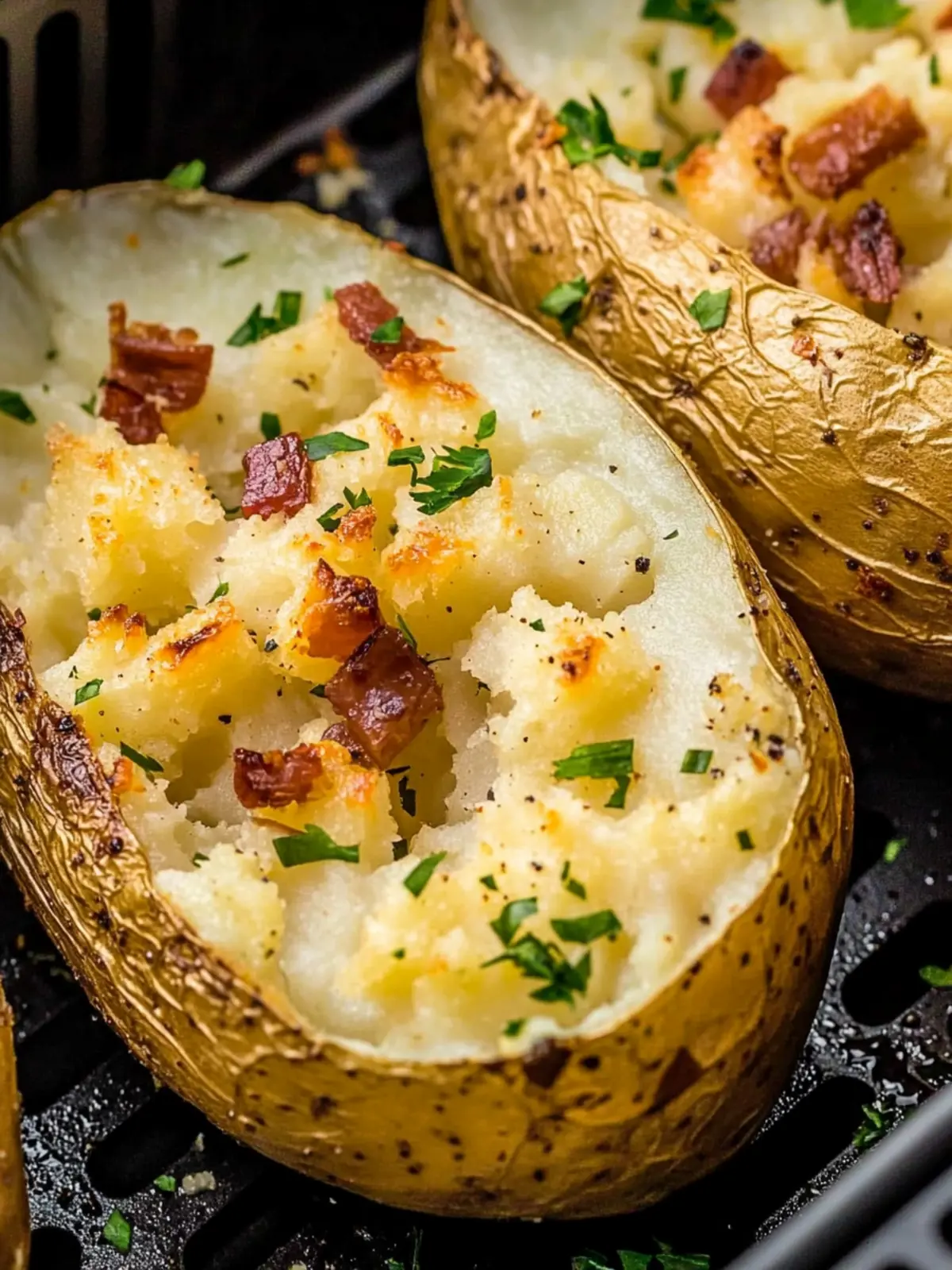 Air Fryer Baked Potatoes