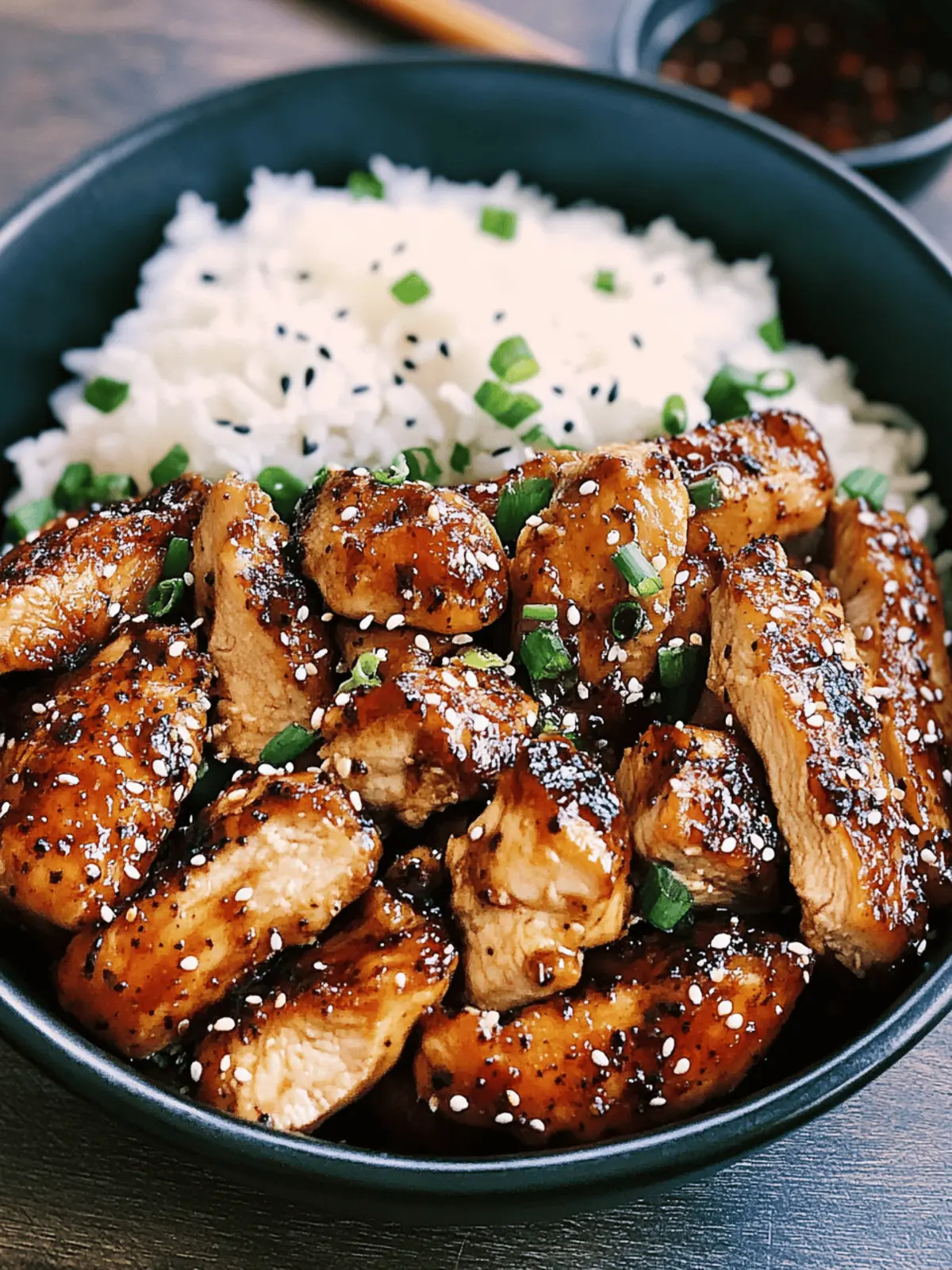 Garlic Black Pepper Chicken