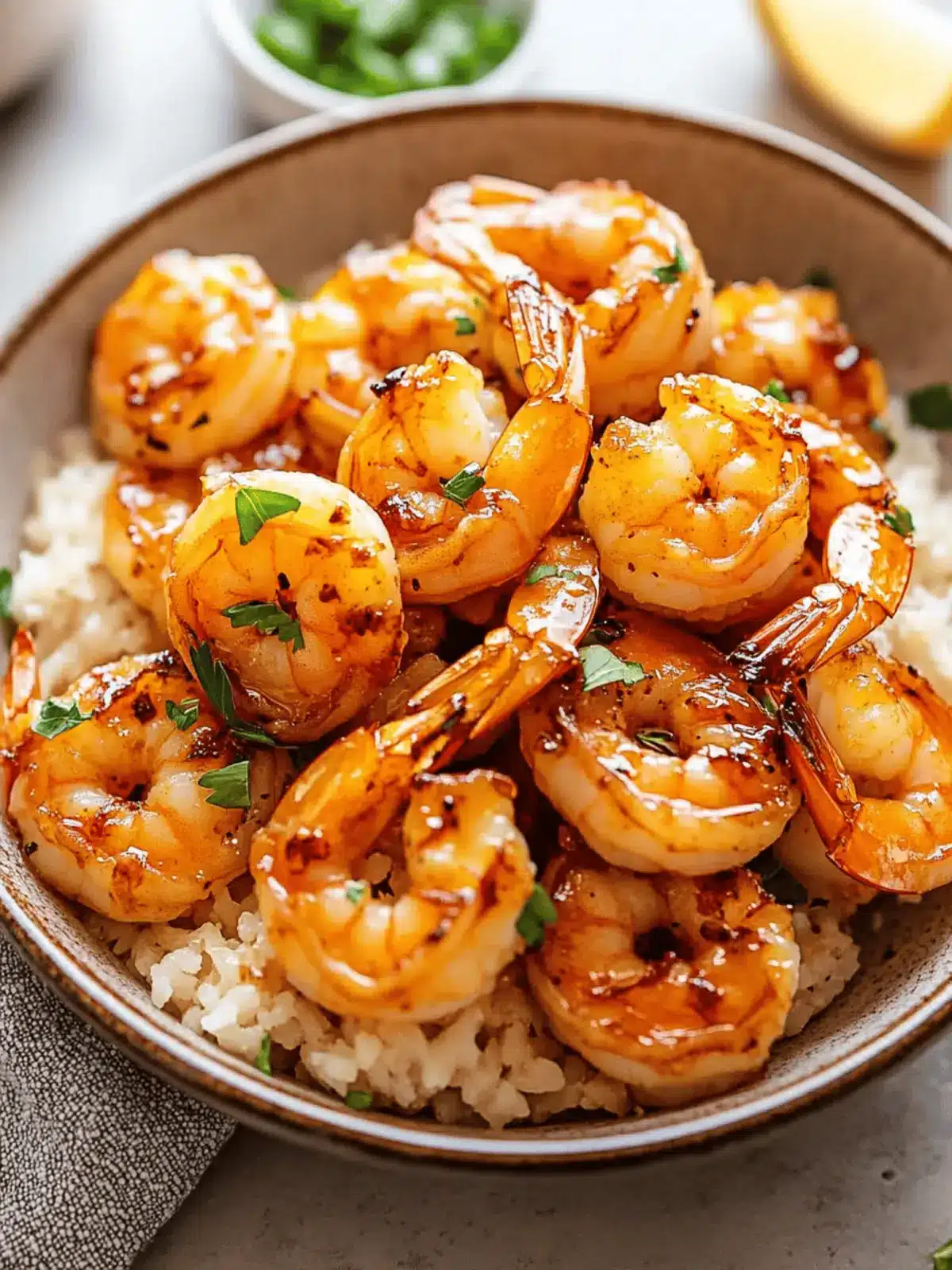 10 Minute Honey Garlic Shrimp