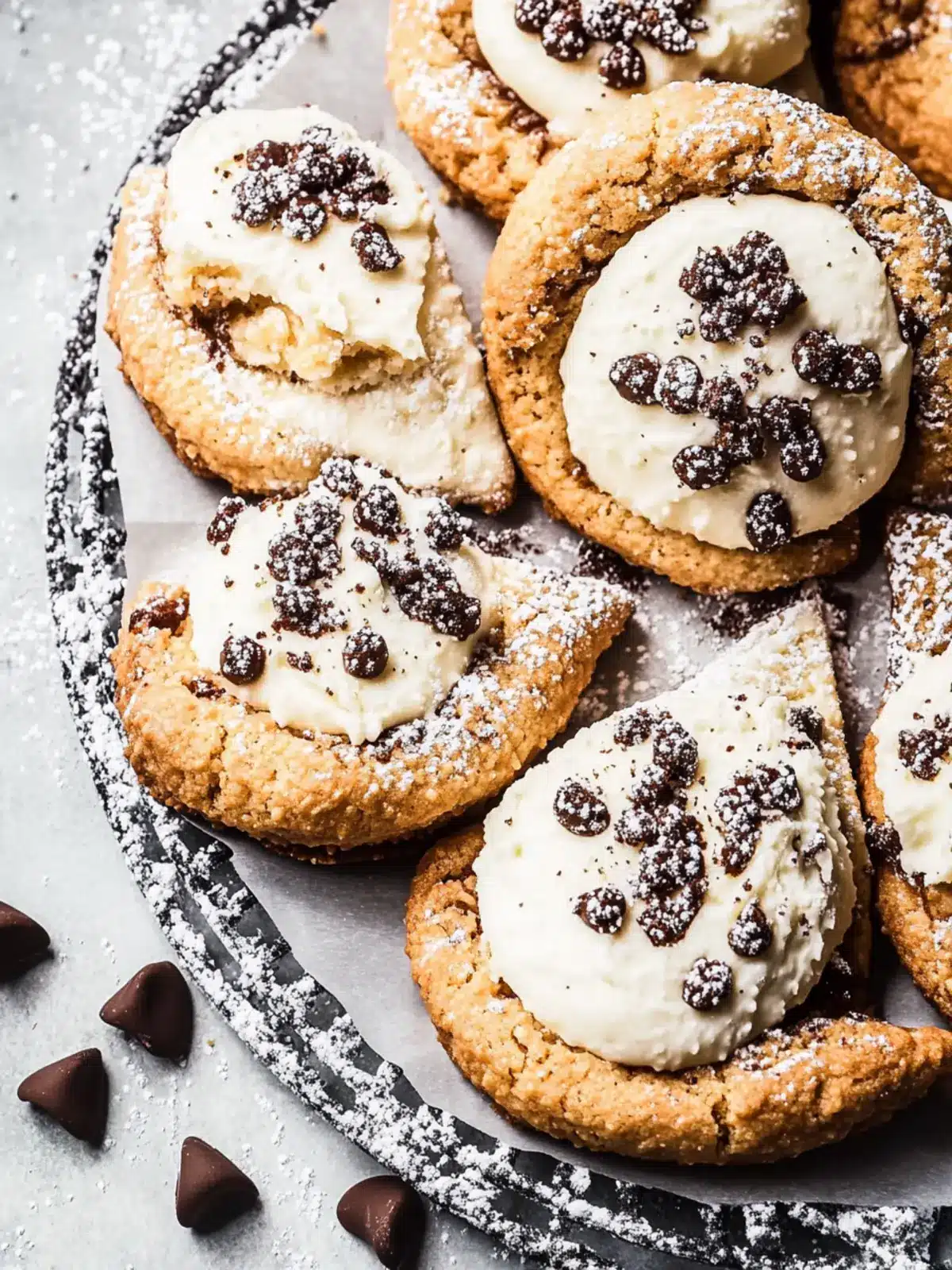 Cannoli Cookies
