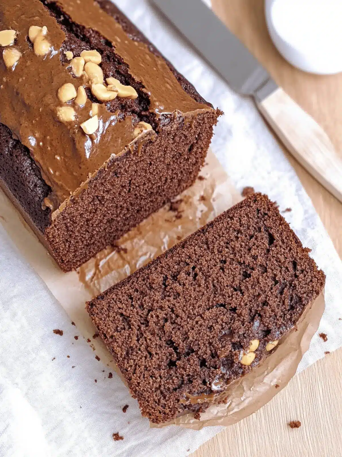 Chocolate Peanut Butter Bread