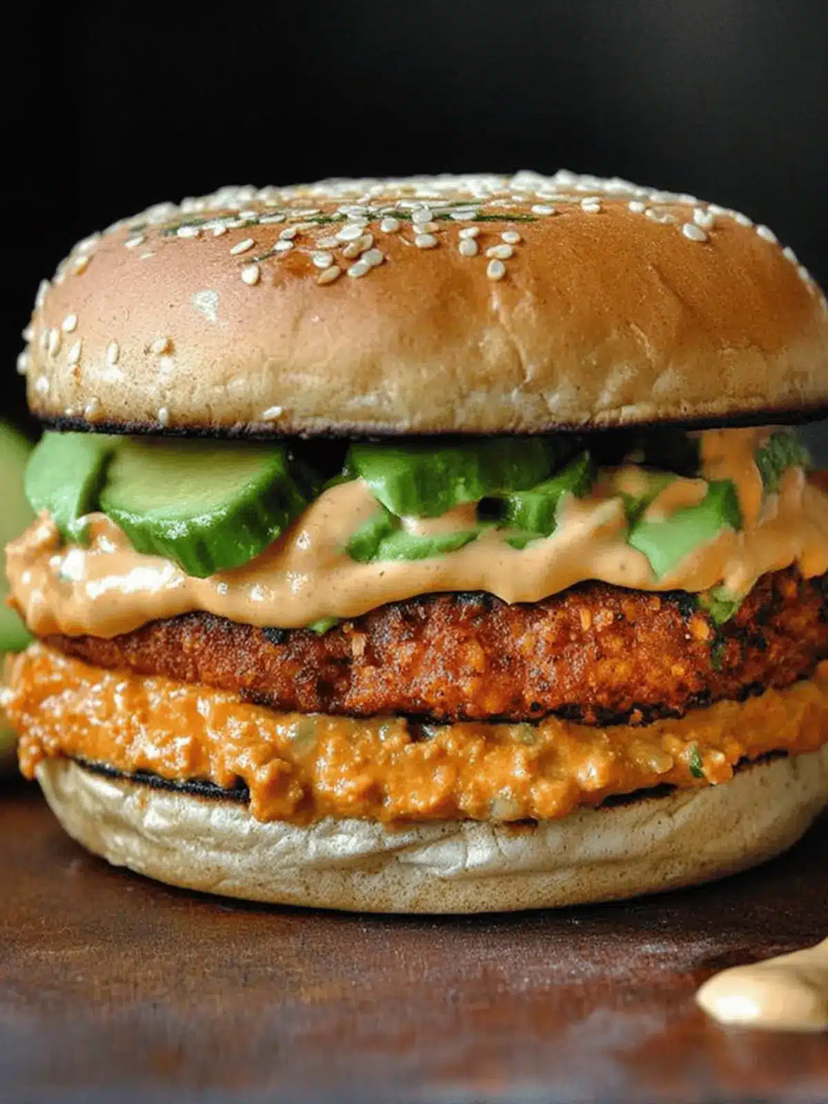 Spicy Vegan Tex-Mex Burgers