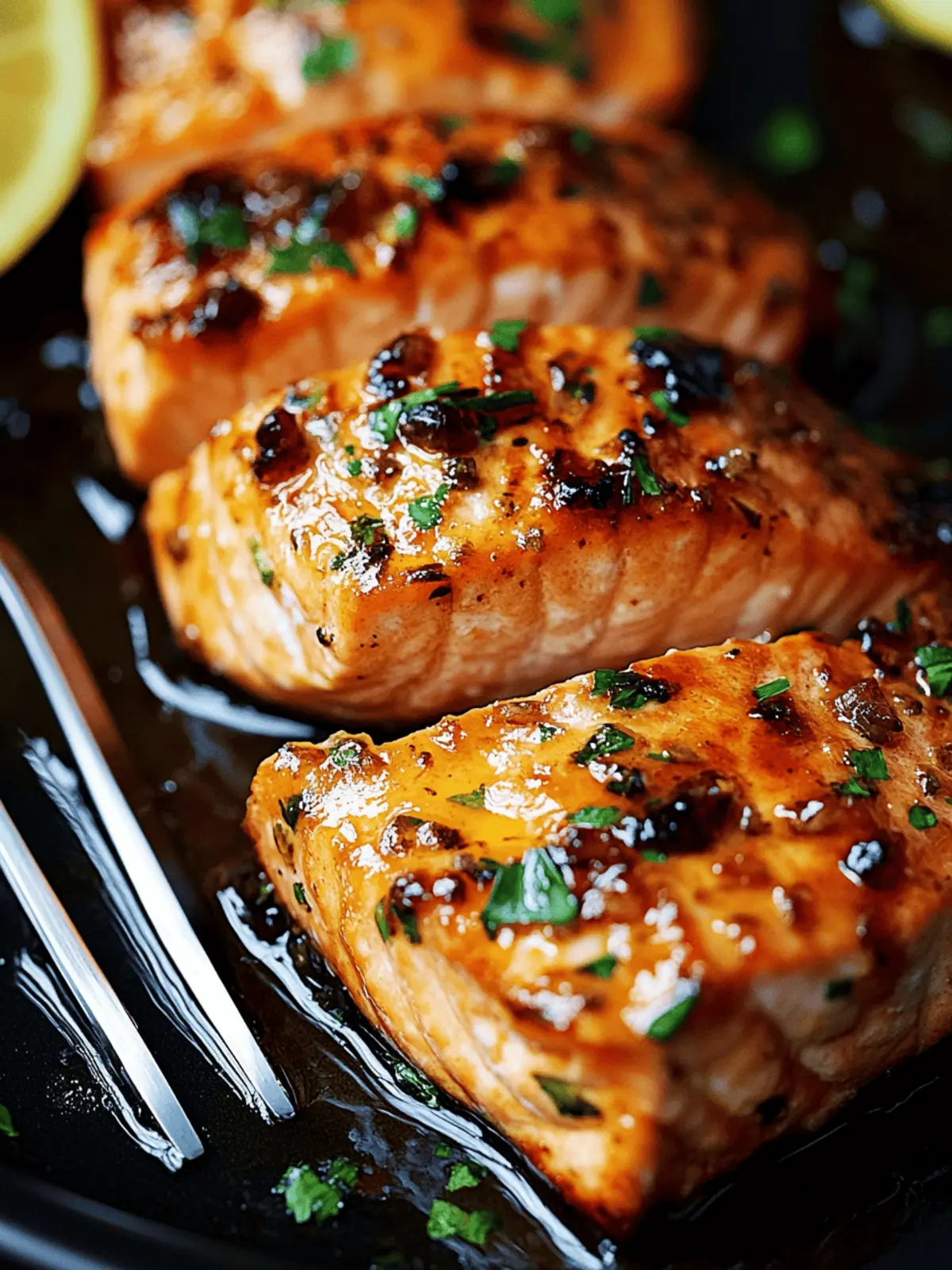 Honey Garlic Salmon