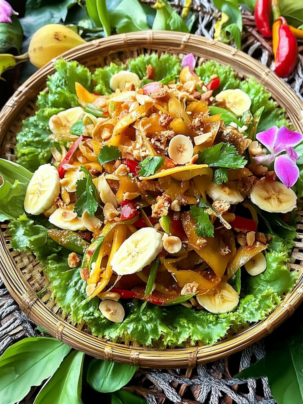 Thai Banana Blossom Salad
