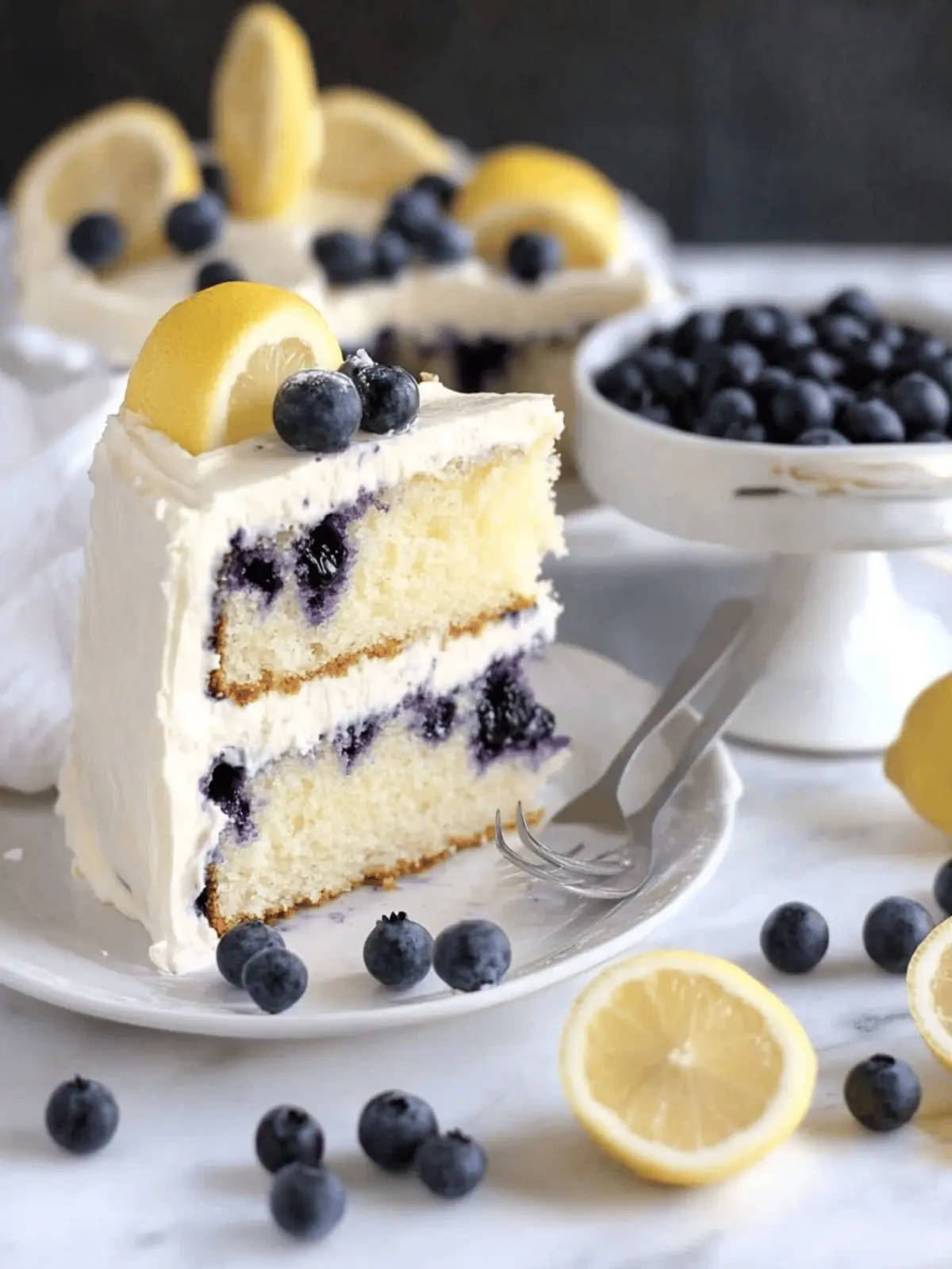 Lemon Blueberry Cake