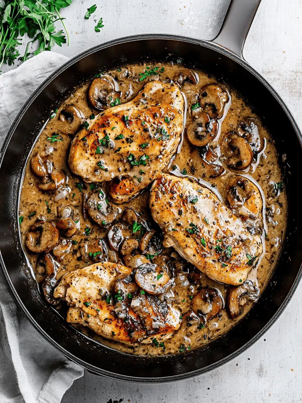 Creamy Chicken Marsala with Mushrooms for Cozy Nights 3 Chicken Marsala