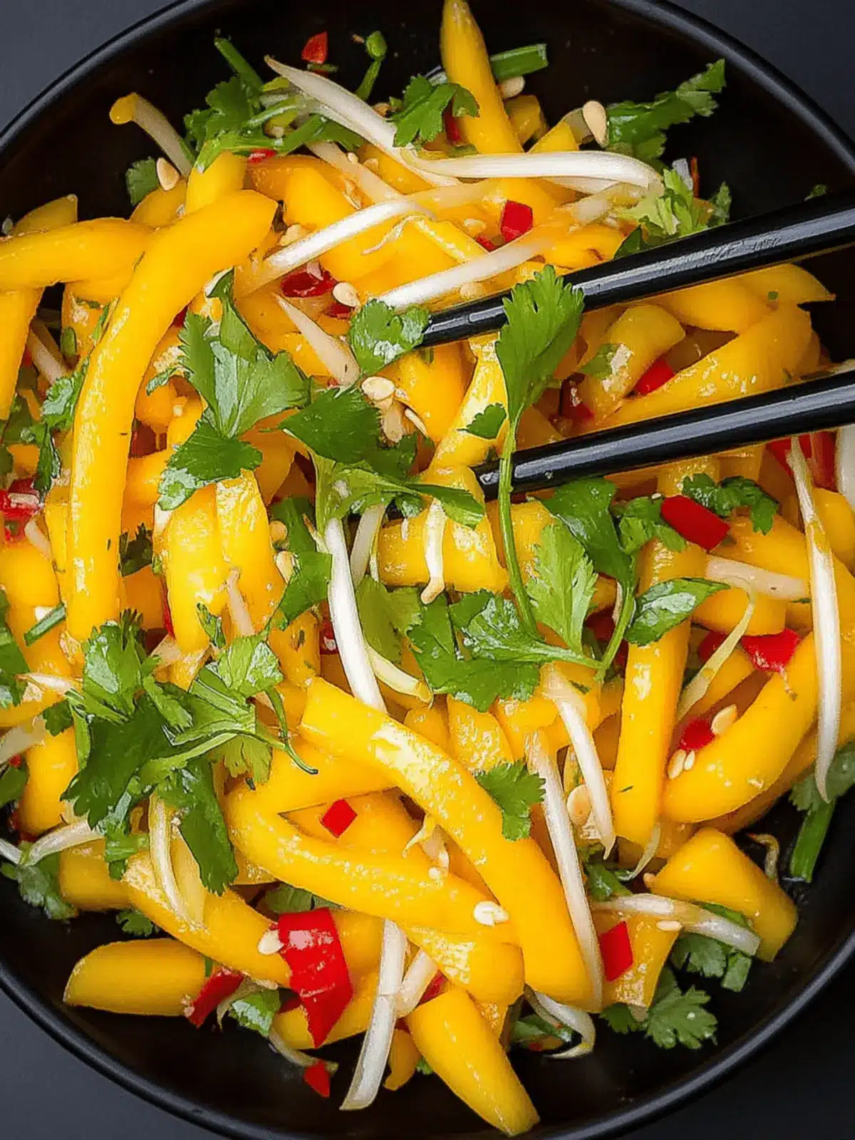 Simple Thai Mango Salad