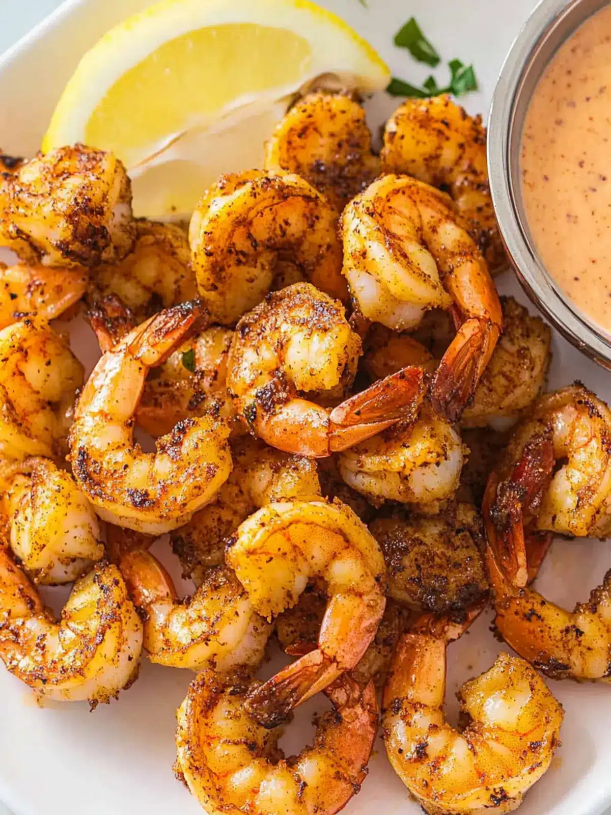Air Fryer Garlic & Paprika Shrimp