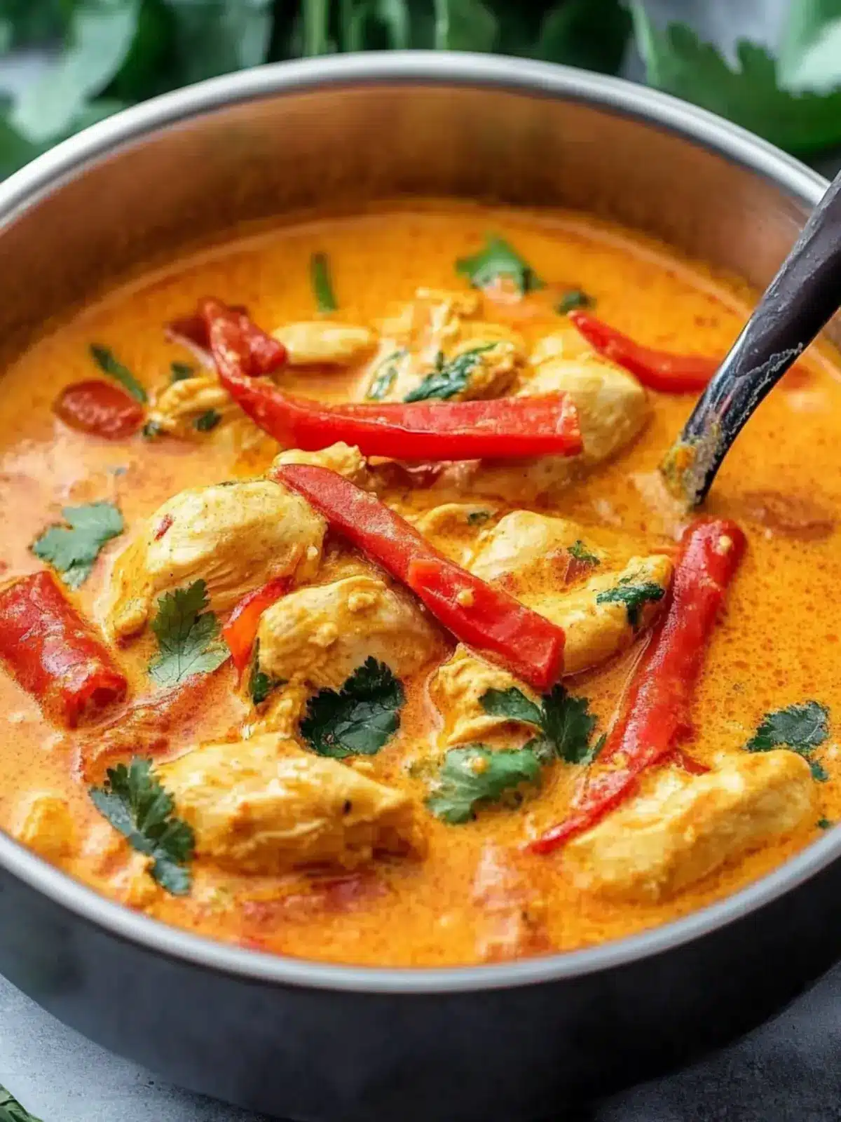 Easy Thai Red Curry Chicken