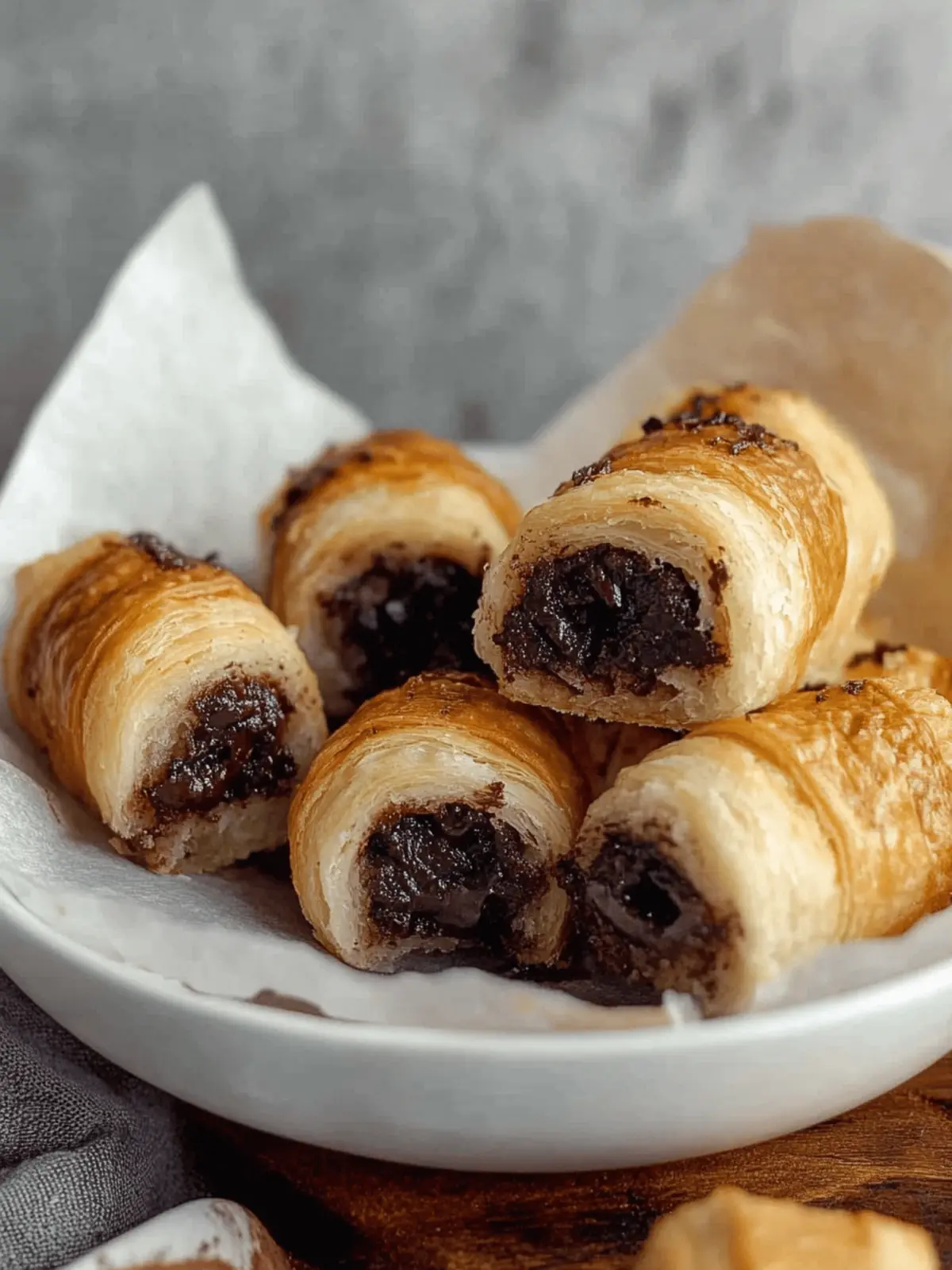 Gluten Free Chocolate Rugelach