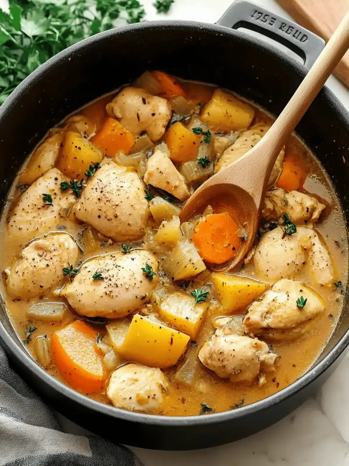 One-Pot Stewed Chicken