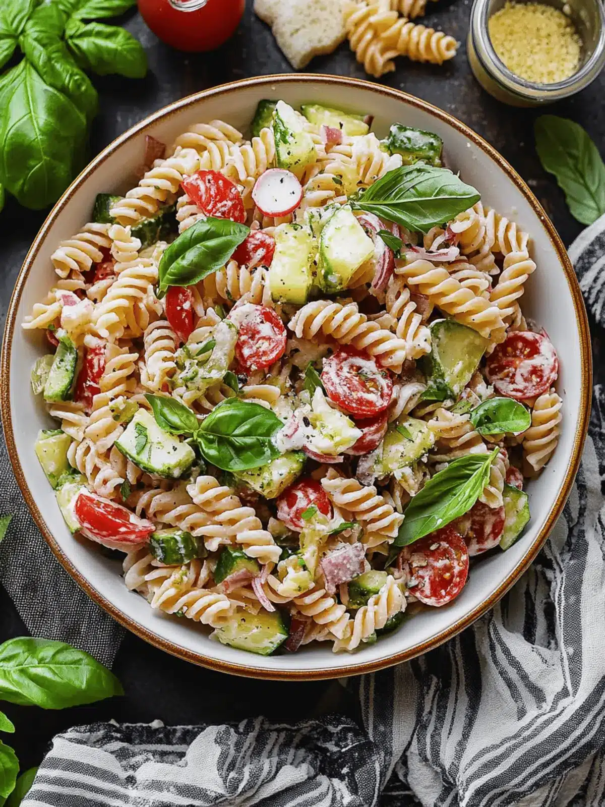 Italian Grinder Pasta Salad
