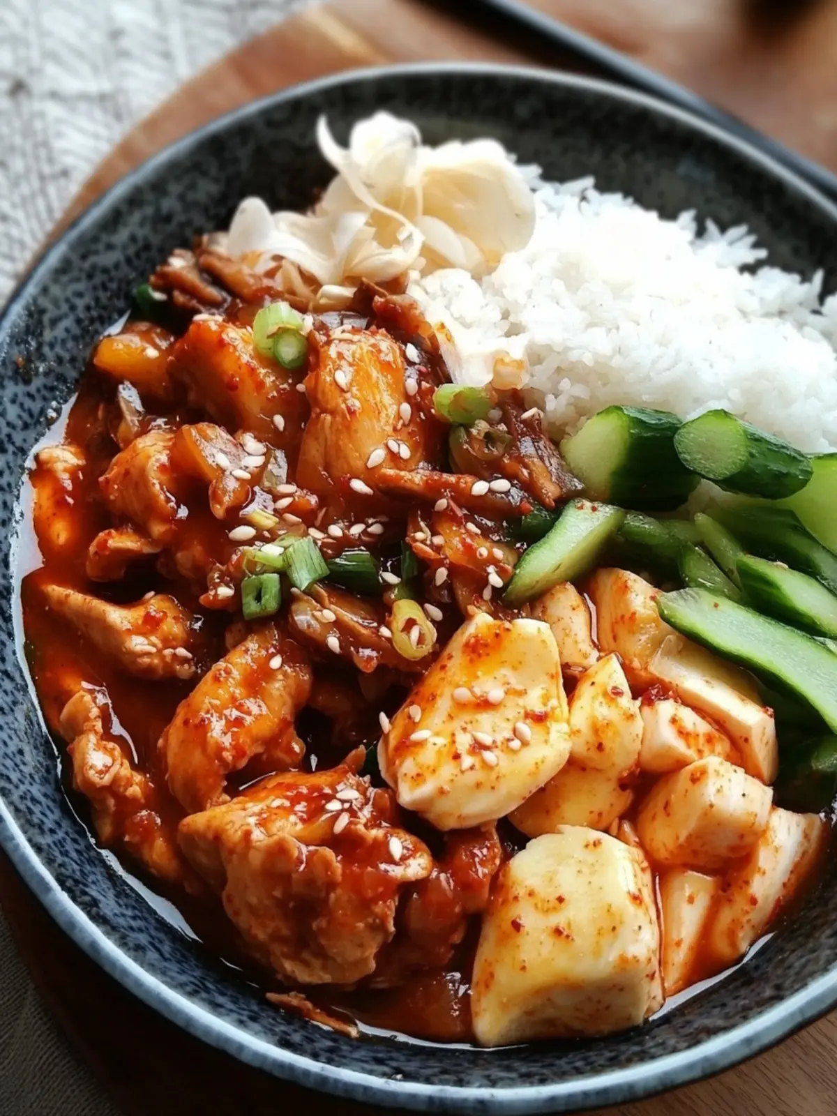 Korean Spicy Chicken Stew