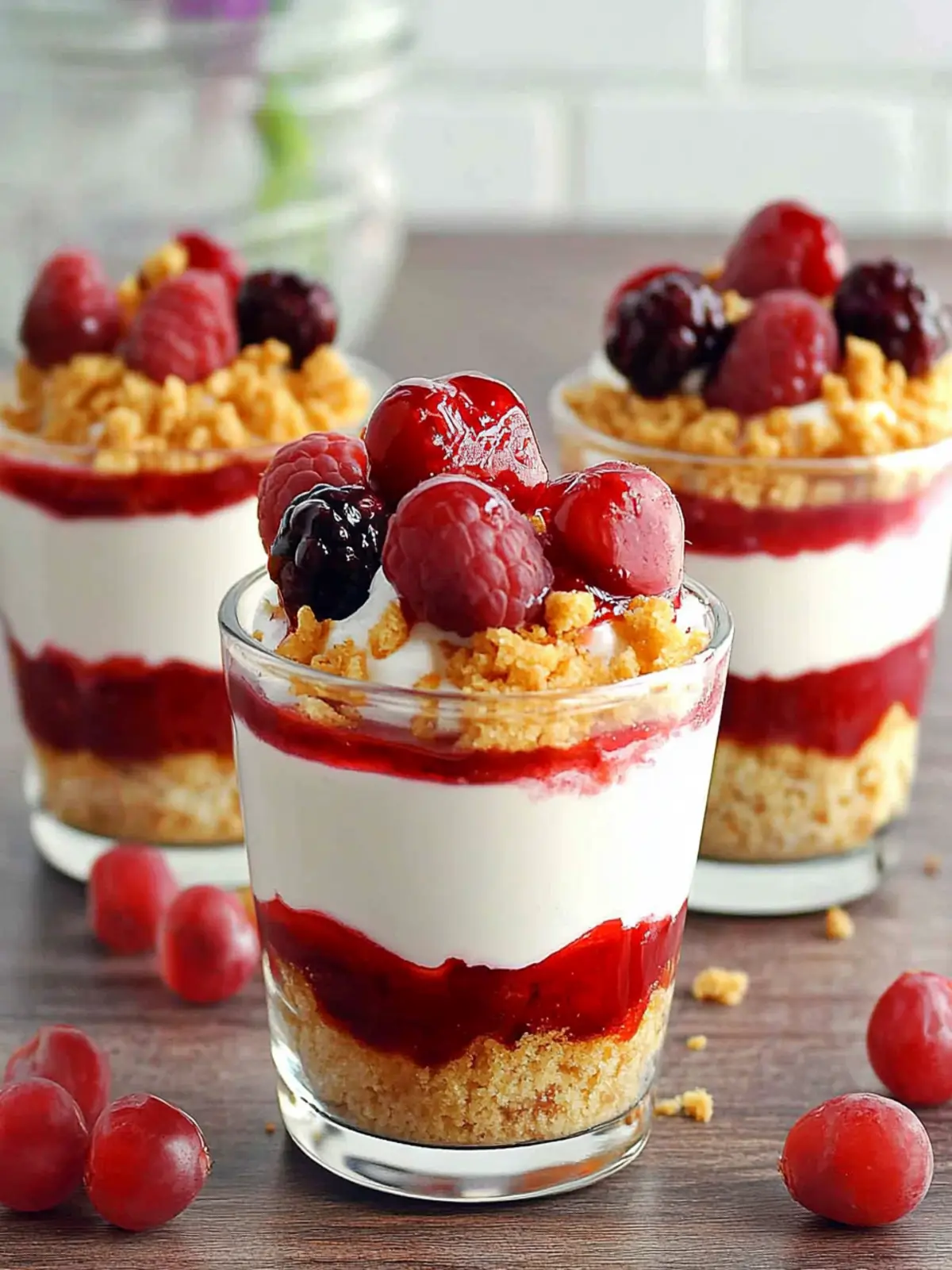 No-Bake Cheesecake Parfait