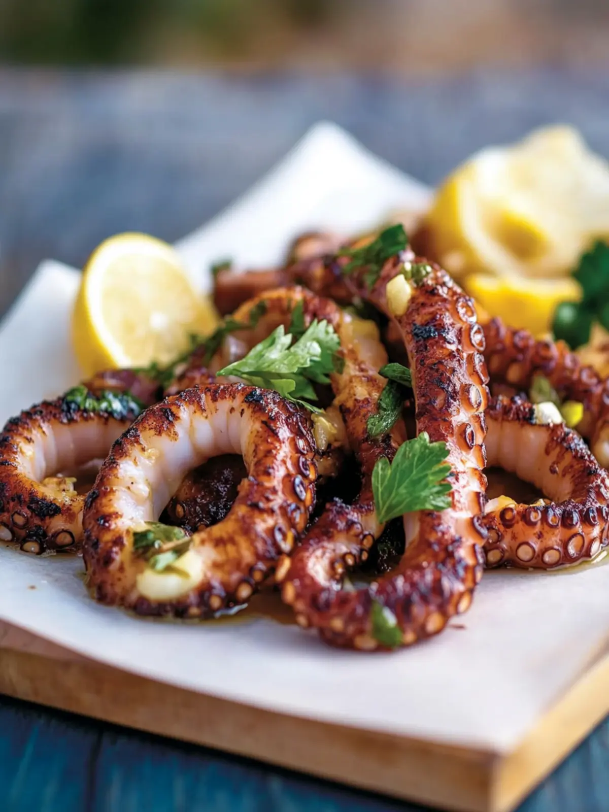 Easy Grilled Octopus
