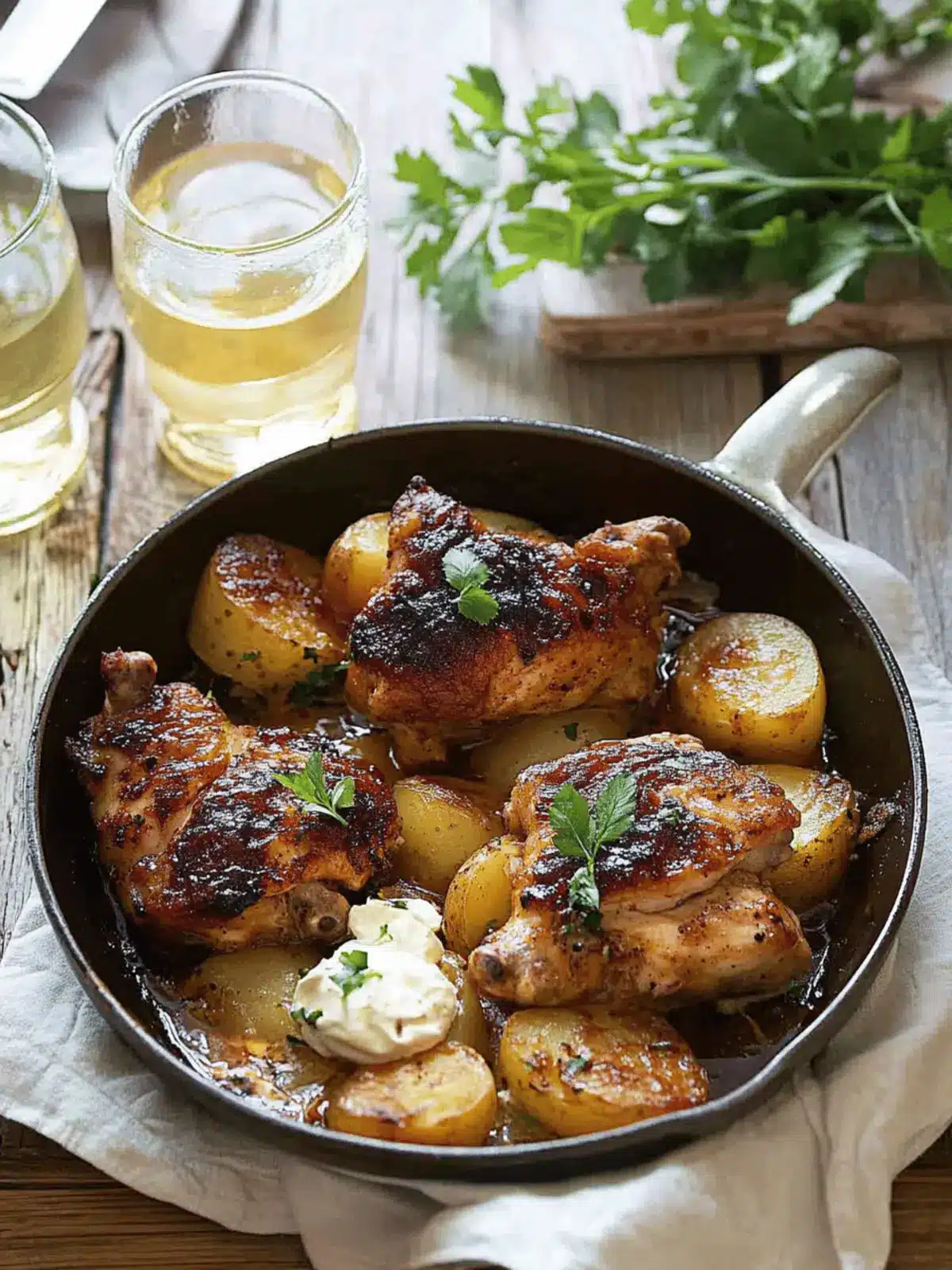 Delicious Rotisserie Flavoured Chicken and Potato Bake Made Easy