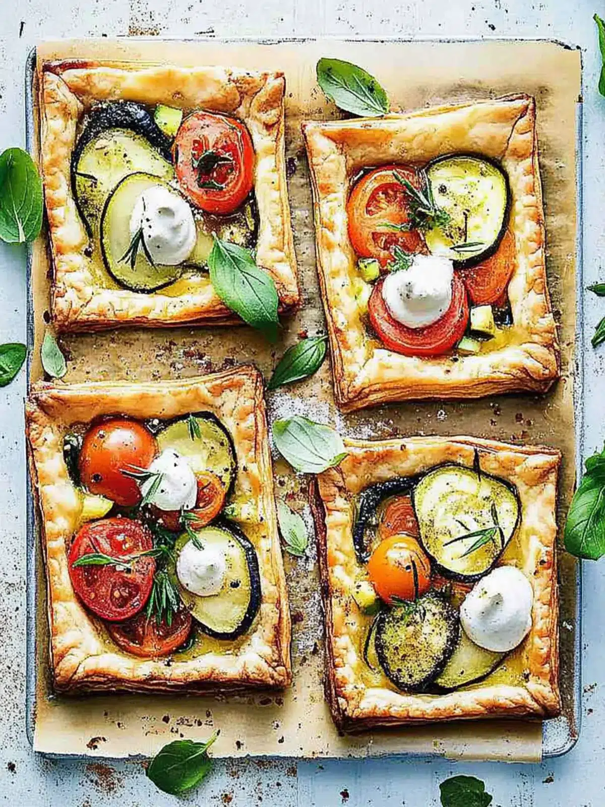 Vegetable Tarts