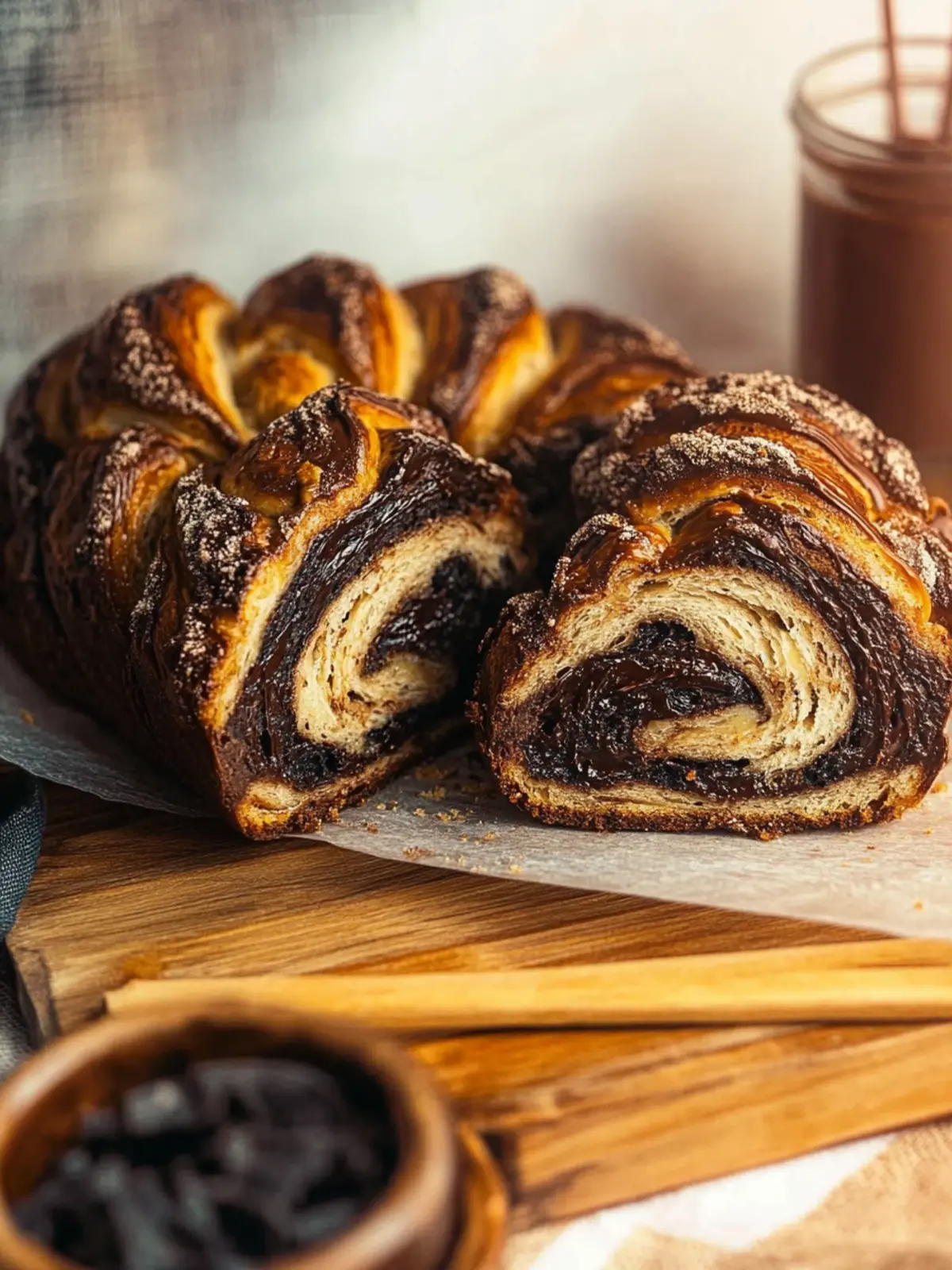 Chocolate Challah Bread