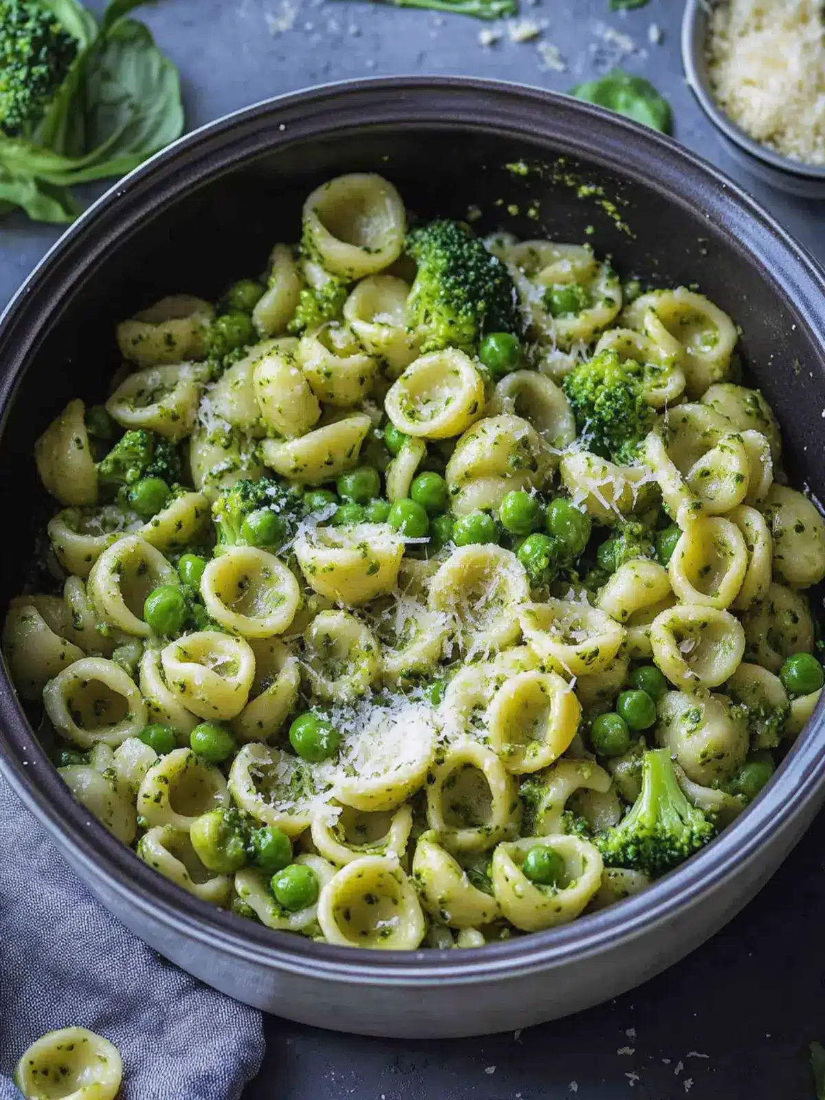 Orecchiette with Broccoli & Peas