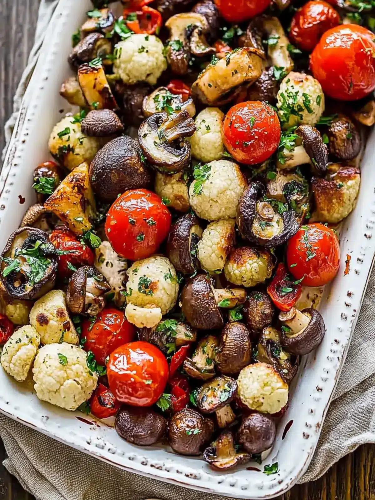 Savor the Flavor: Italian Roasted Mushrooms and Veggies 3 Italian Roasted Mushrooms and Veggies