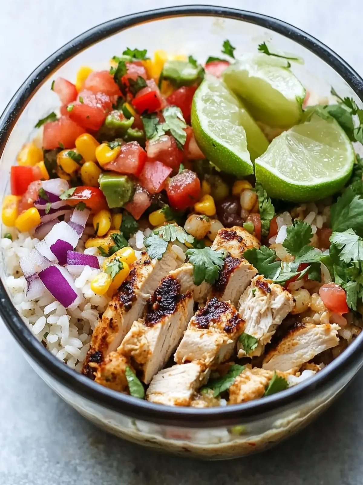 Savor Chicken Taco Poblano Rice Bowls for Ultimate Flavor Delight 2 Chicken Taco Poblano Rice Bowls