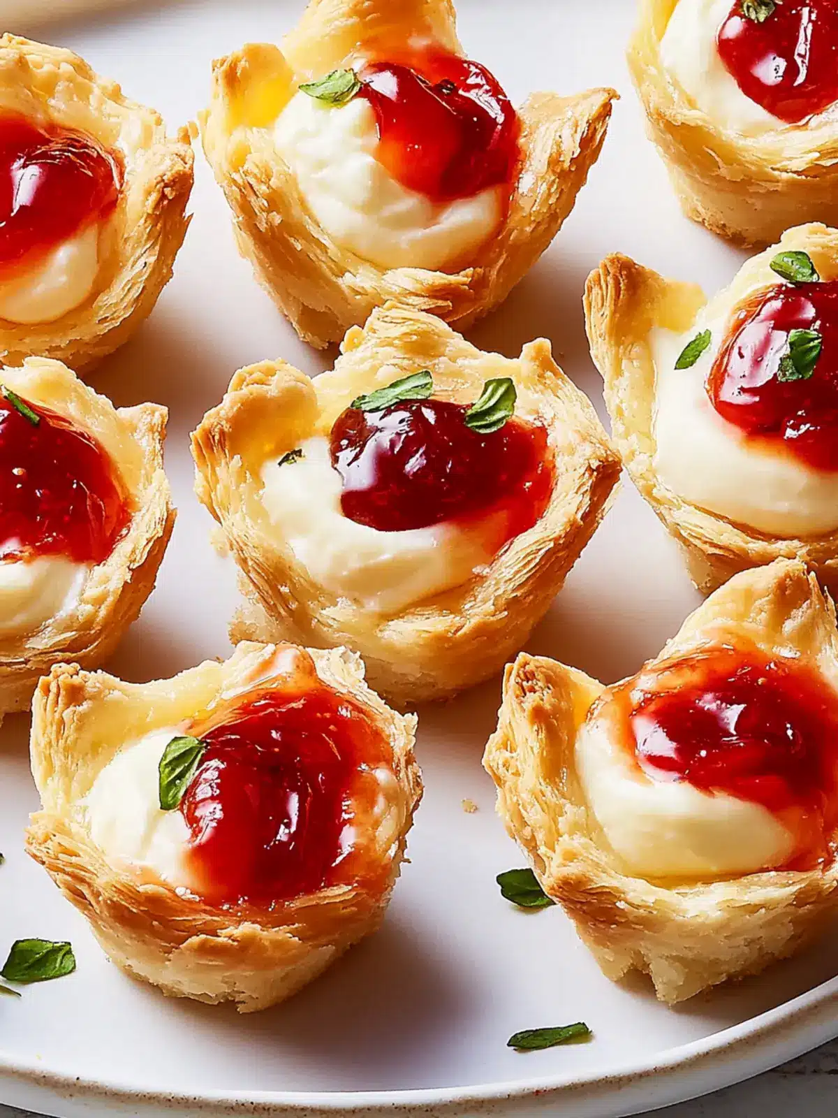 Pepper Jelly & Cream Cheese Bites