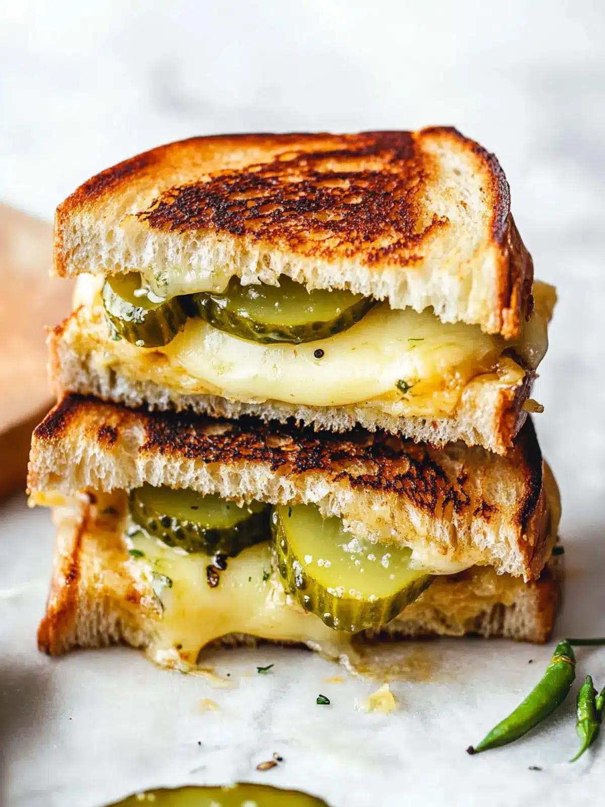 Pickle Grilled Cheese