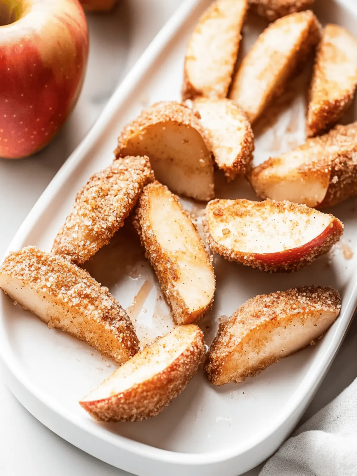 Crispy Air Fryer Apple Slices