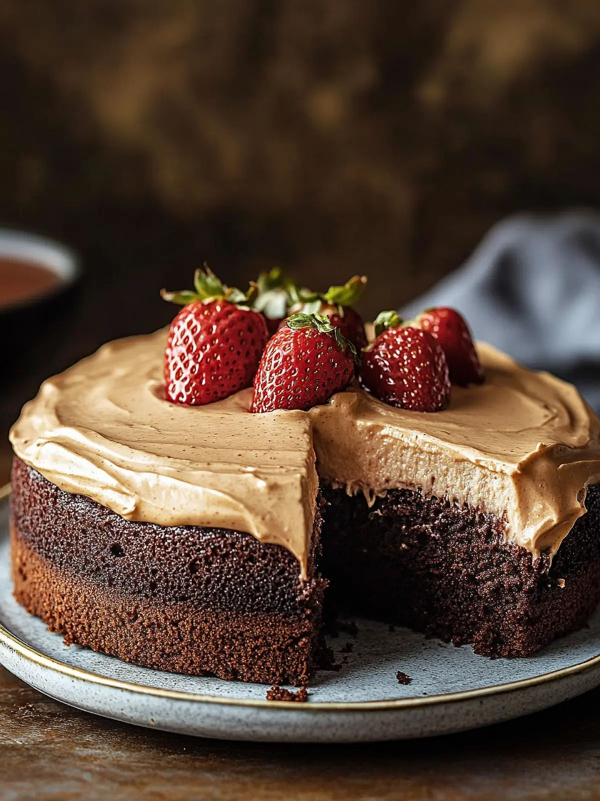 Mexican Chocolate Milk Cake