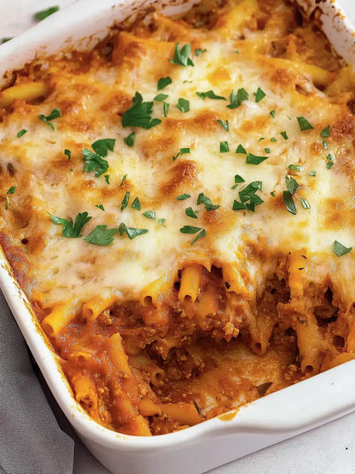 Savory Baked Ziti: Comfort Food Made Easy at Home 4 Baked Ziti