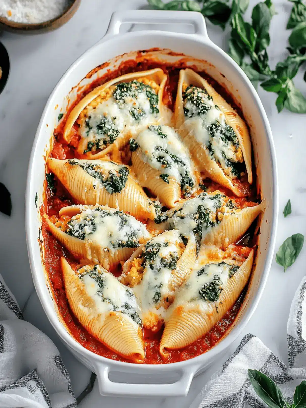 Best Christmas Stuffed Shells