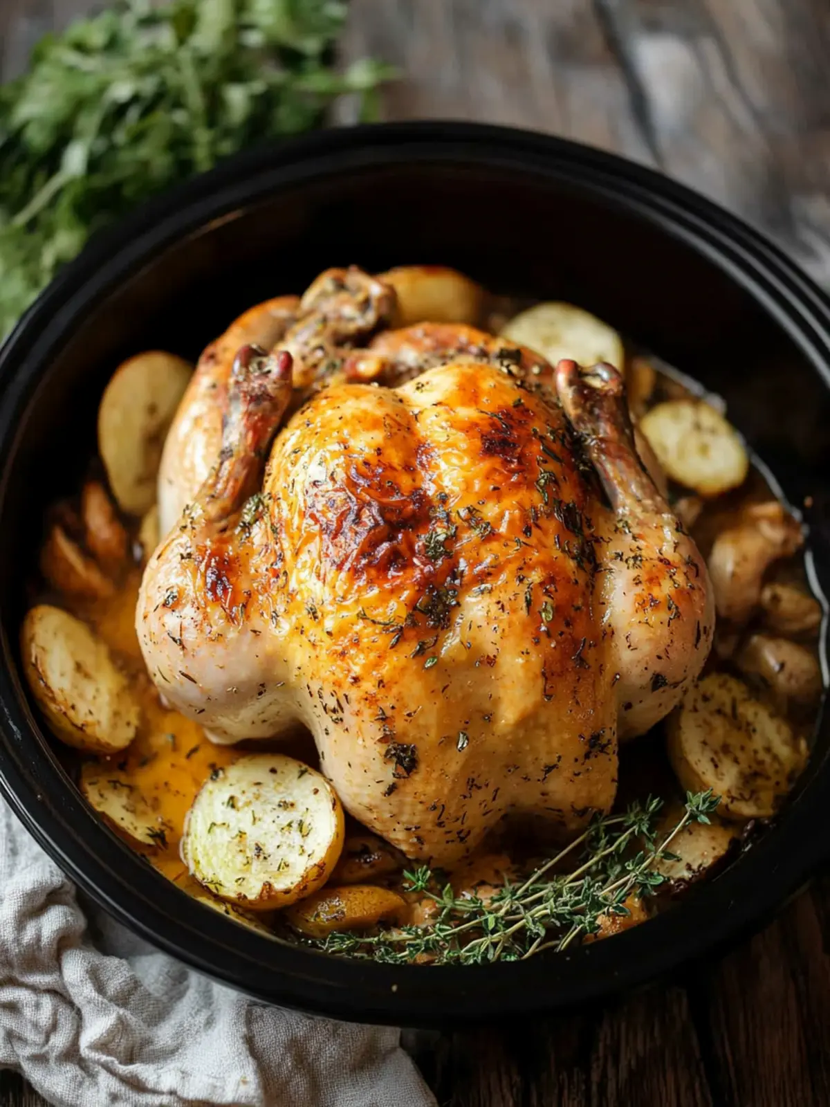 Crockpot Whole Chicken
