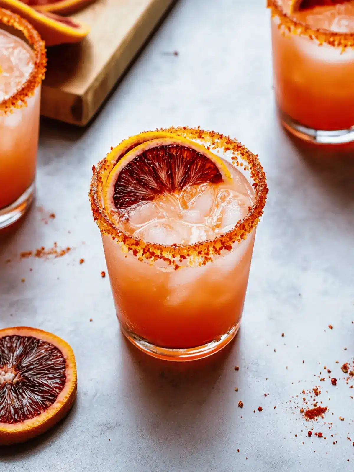 Spicy Blood Orange Margarita