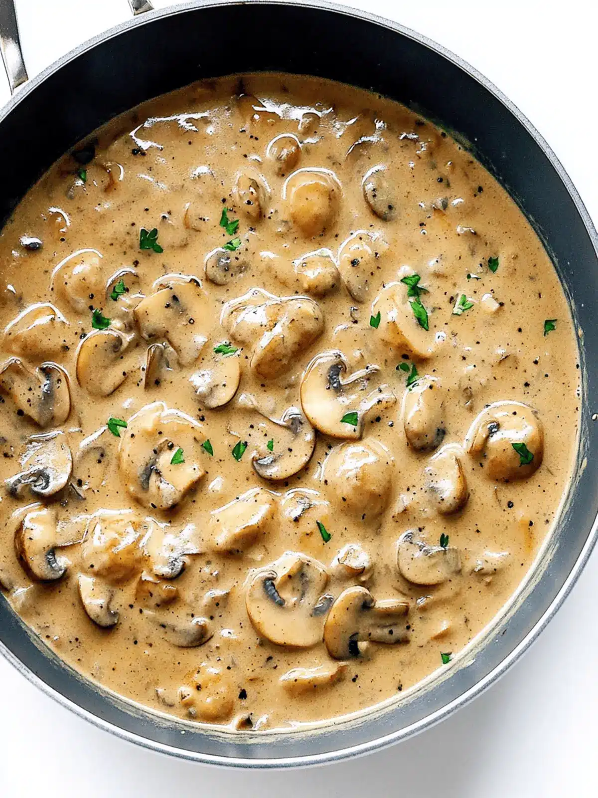 Mushroom Stroganoff (Vegetarian)