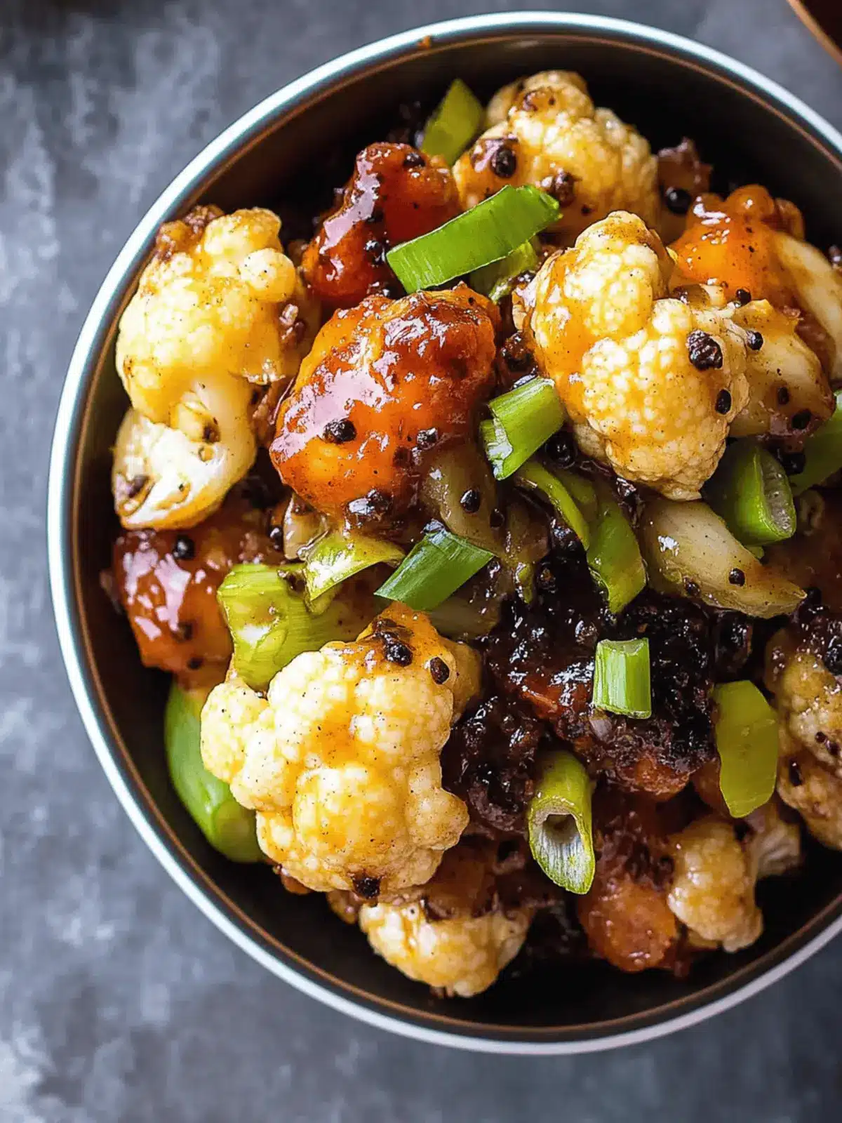 Zesty Black Pepper Cauliflower Crispy Vegan Delight 2 Black Pepper Cauliflower