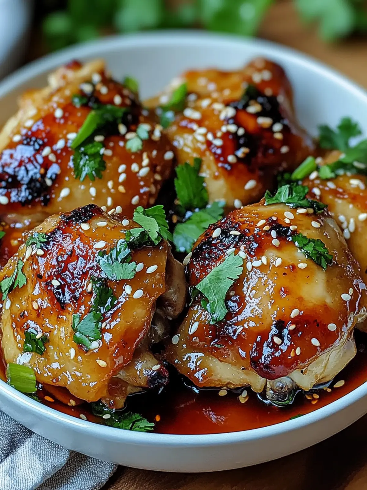 Viral Garlic Miso Chicken Thighs