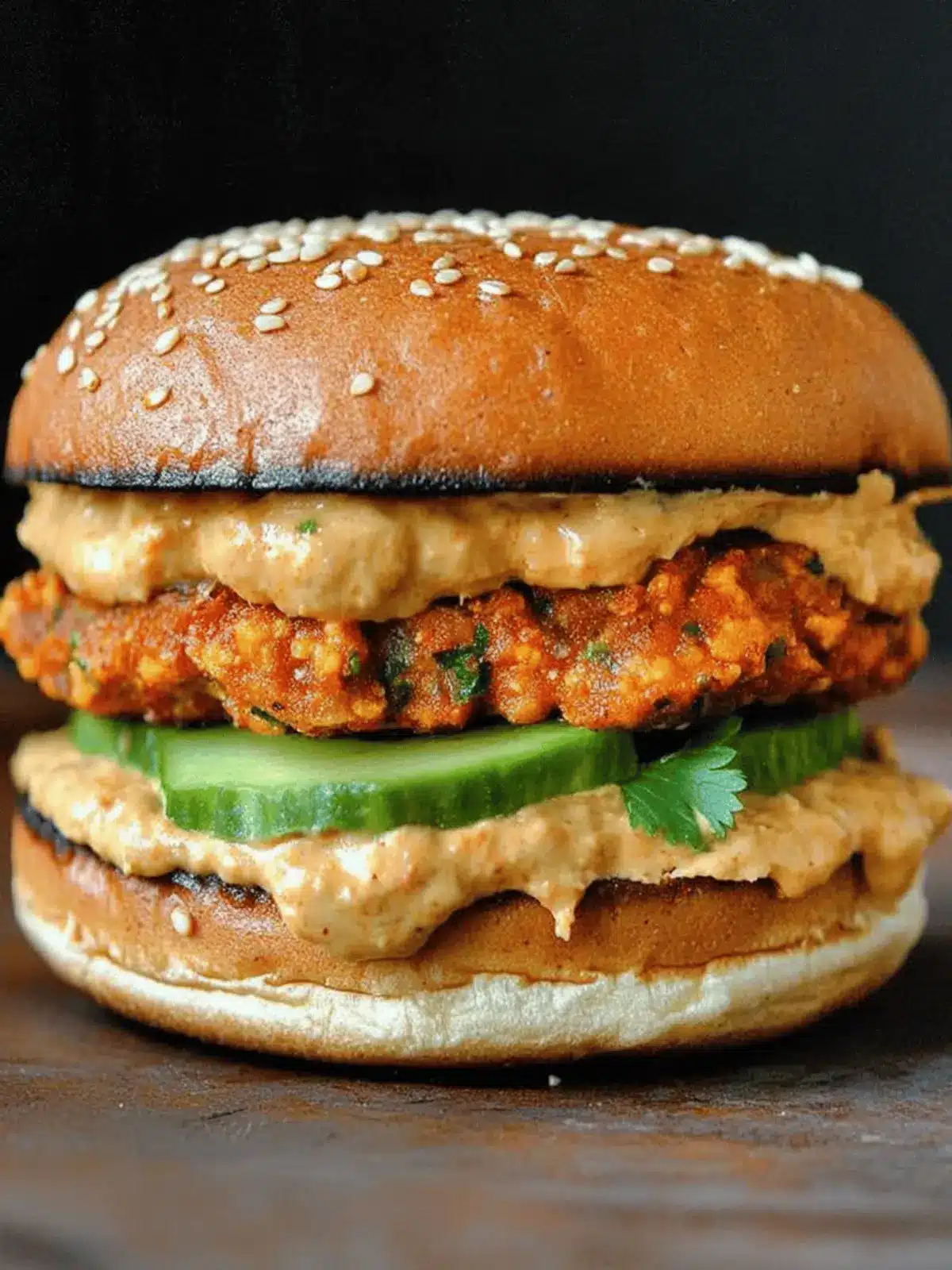 Spicy Vegan Tex-Mex Burgers