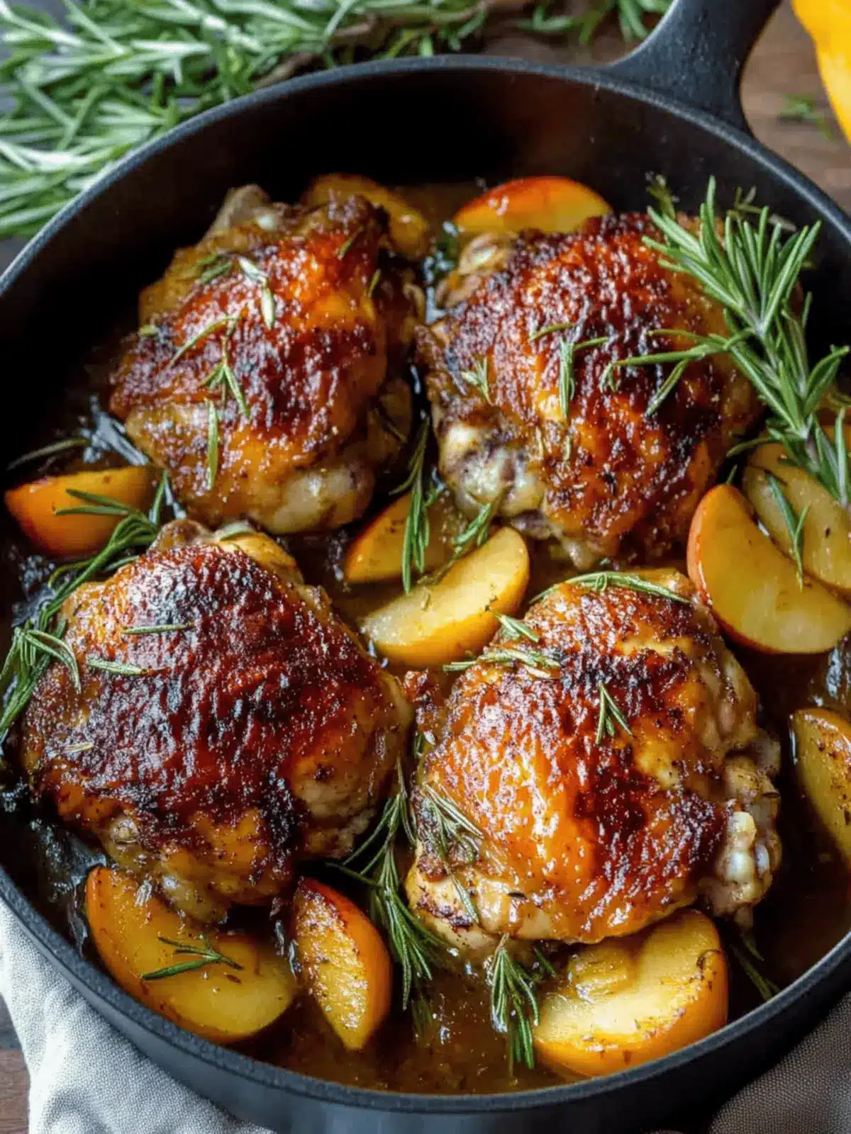 Rosemary Apple Cider Chicken: Cozy Autumn Comfort Meal 4 Rosemary Apple Cider Chicken