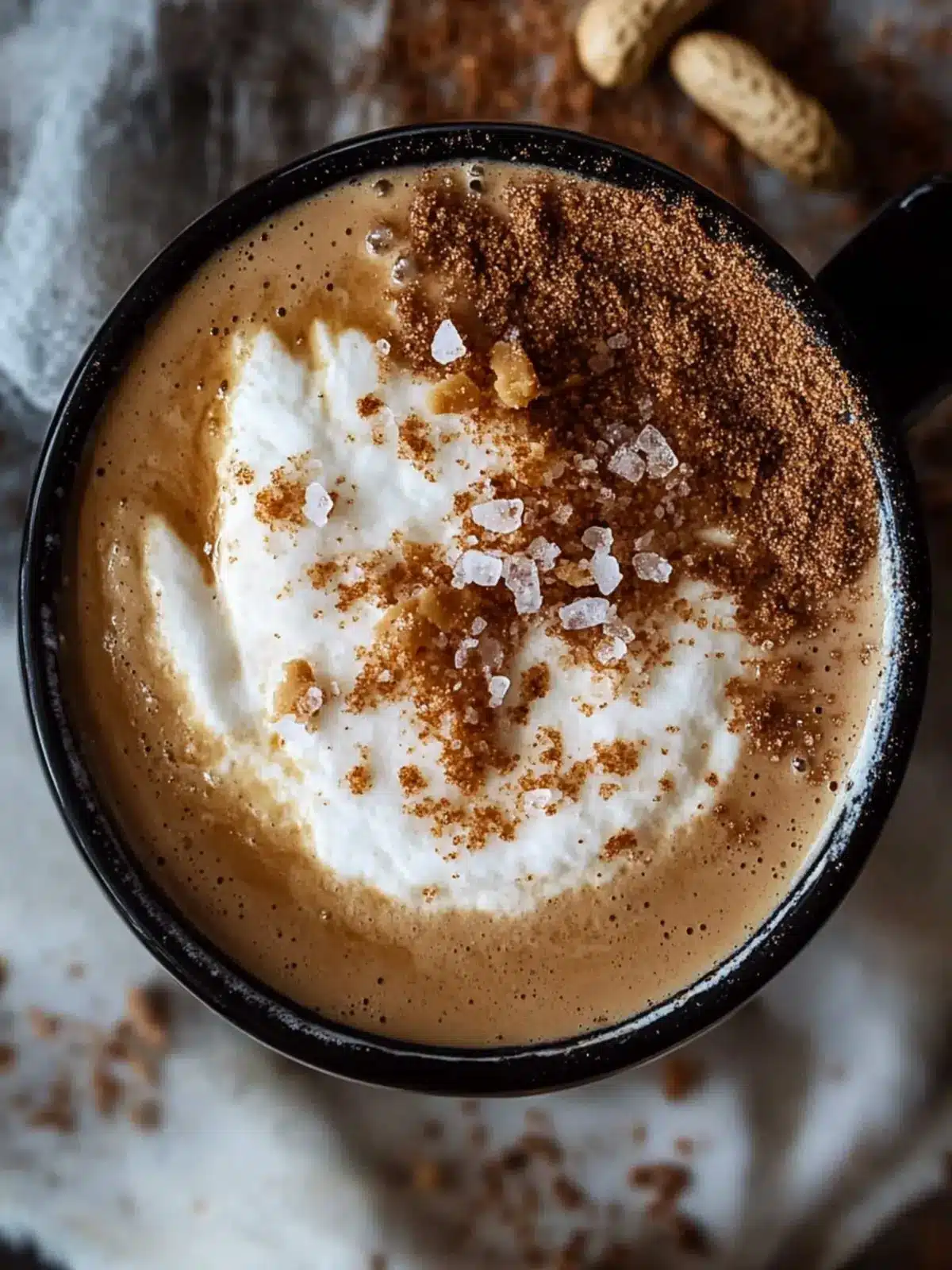 Sea Salt Peanut Butter Latte