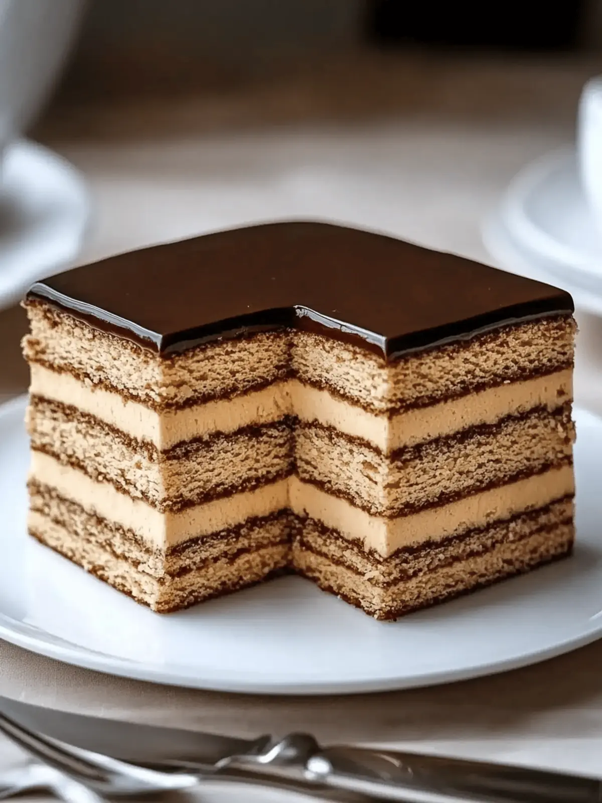 Cheat s Opera Cake (Almond Coffee Cake)