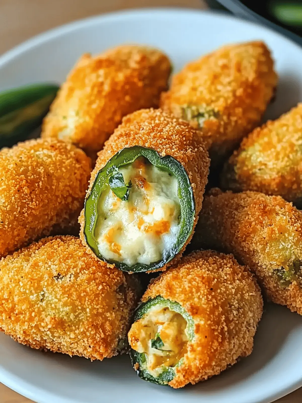 Crispy Air Fryer JalapeÃ±o Poppers