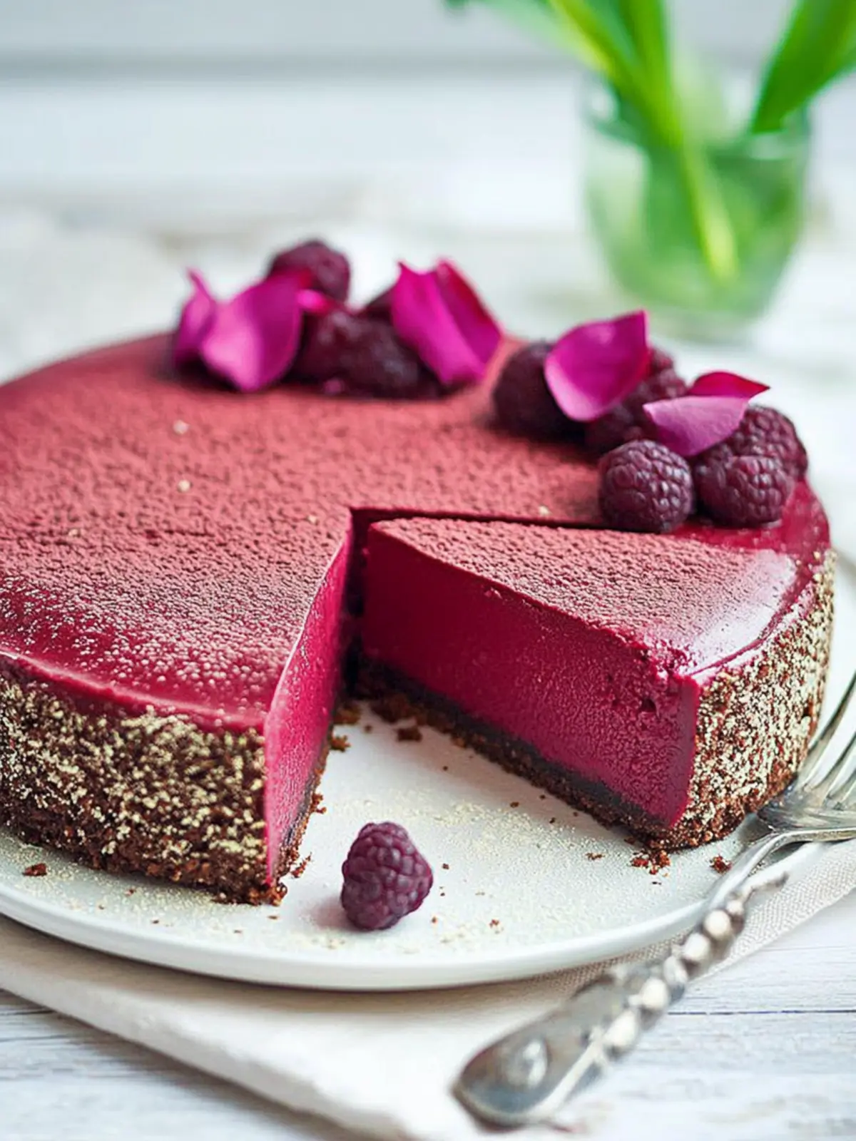 Paleo Red Velvet Cheesecake