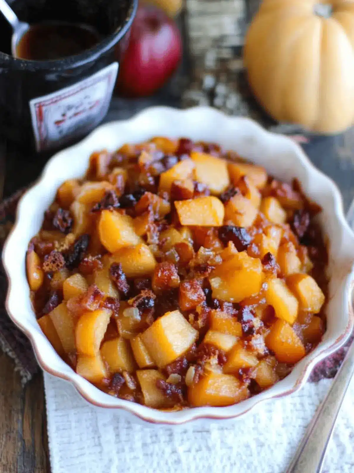 Butternut Squash Apple Bake