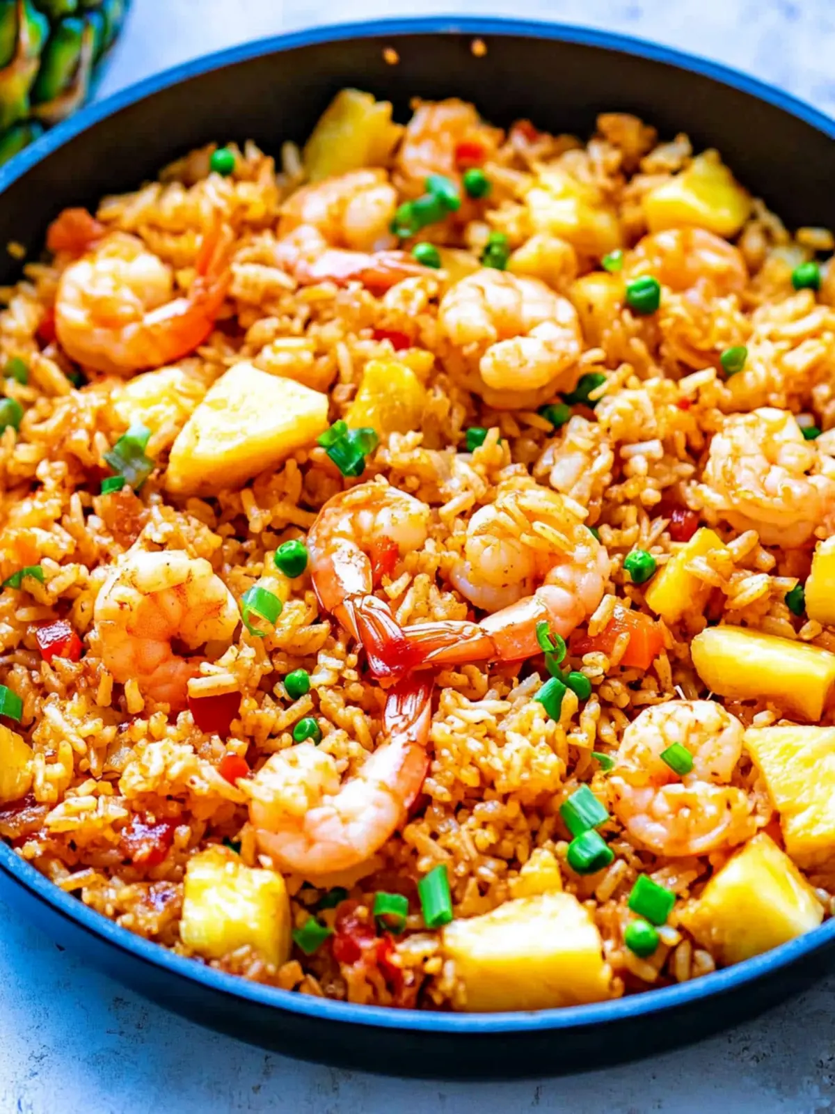 Hawaiian Pineapple Shrimp Fried Rice