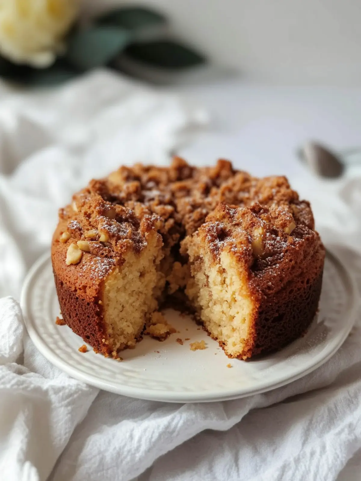 Single Serve Coffee Cake (Small Batch)